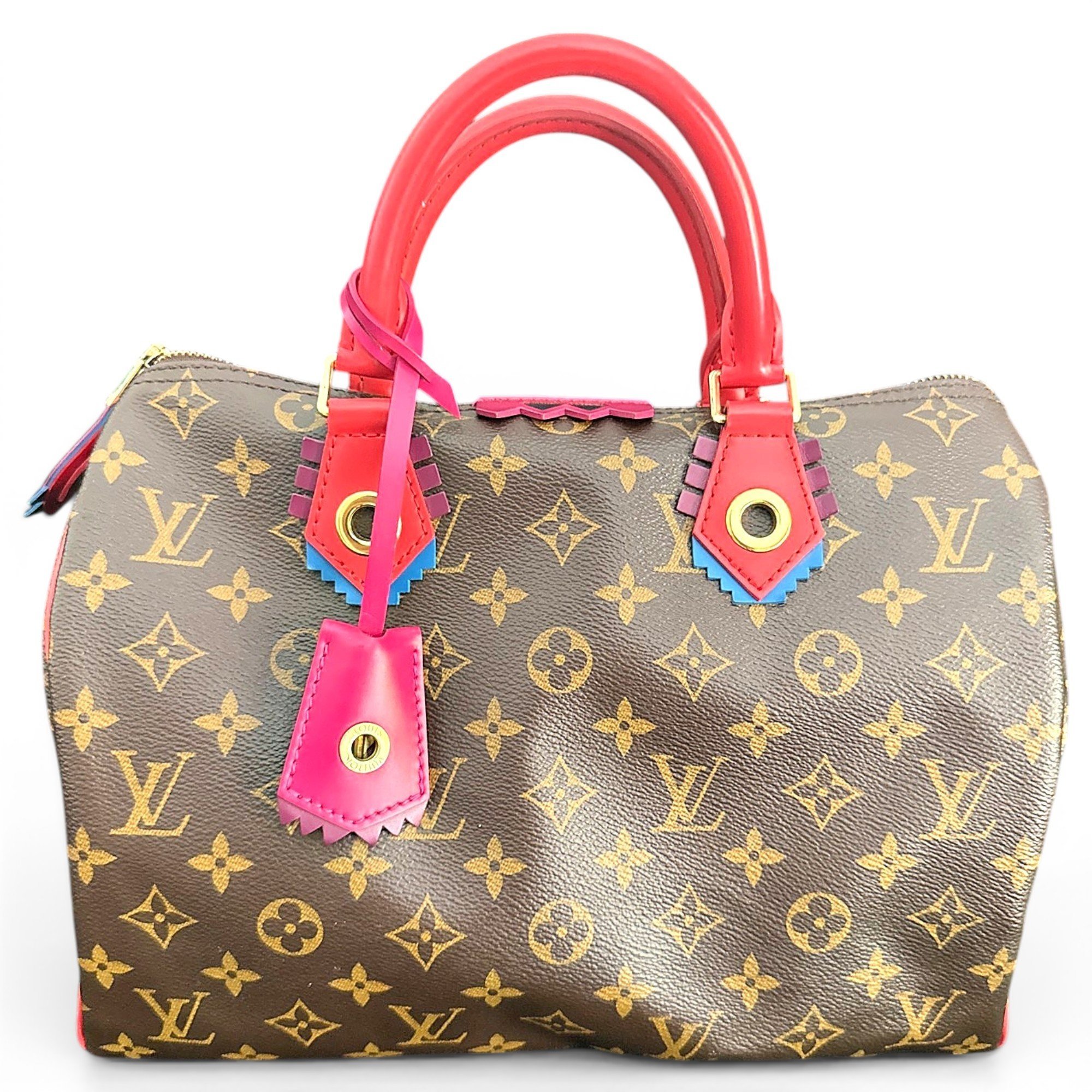 Speedy Bandoulière leather handbag