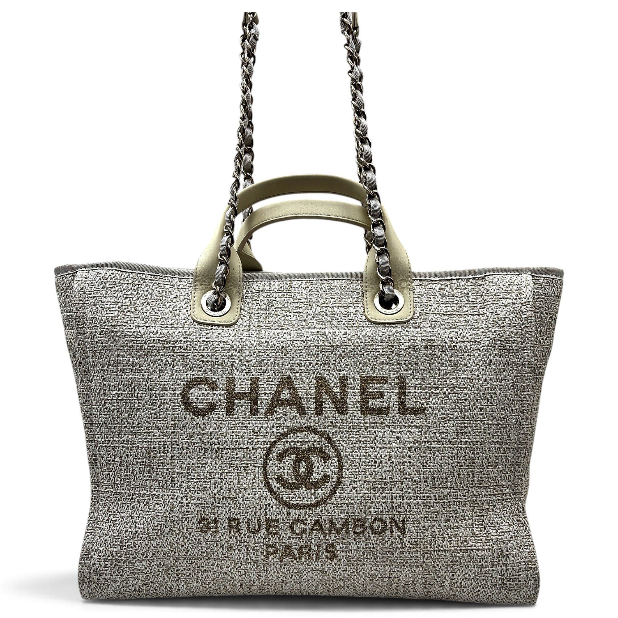 Deauville Chain cloth tote