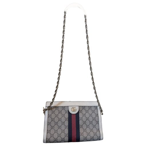 Ophidia Chain cloth crossbody bag