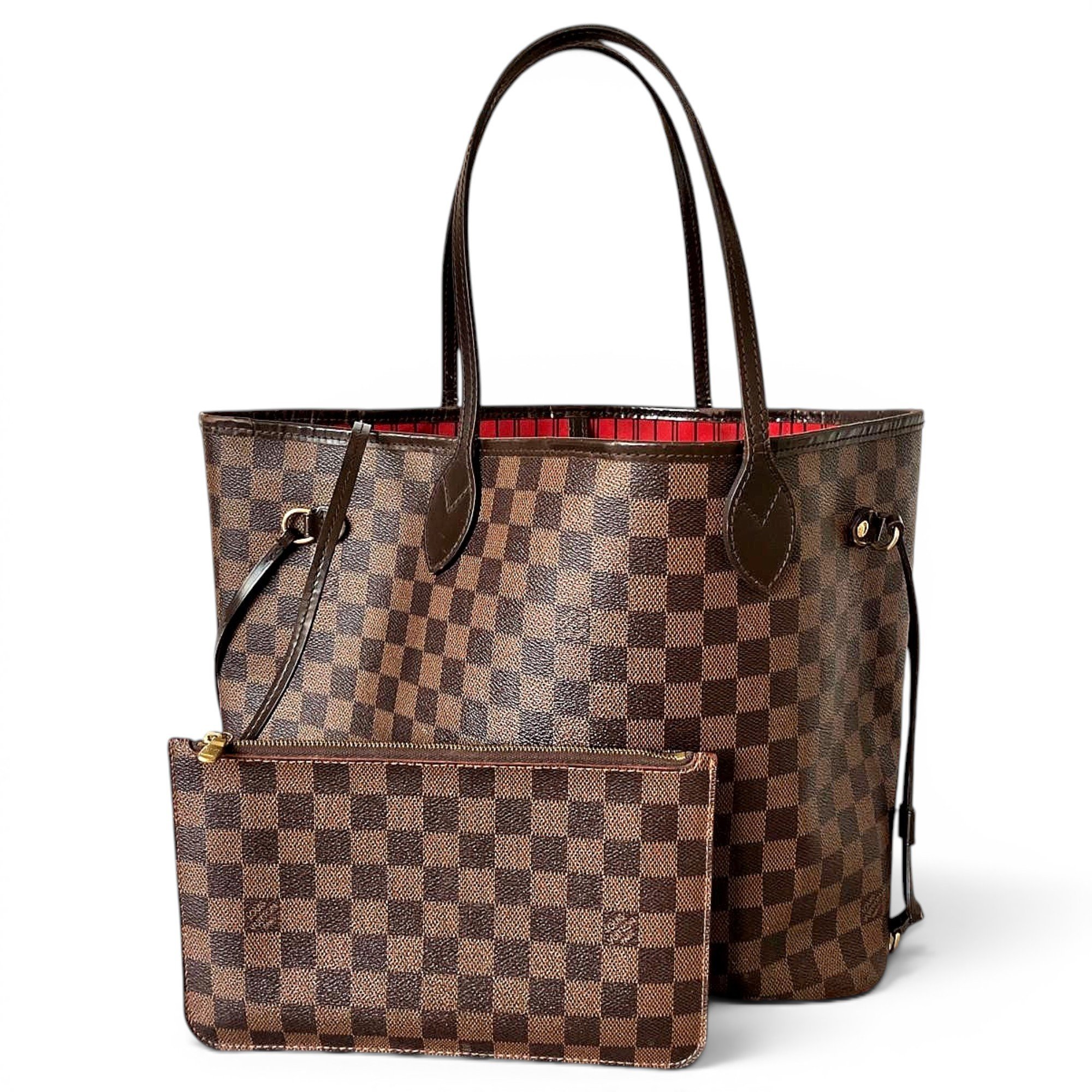 Neverfull leather tote