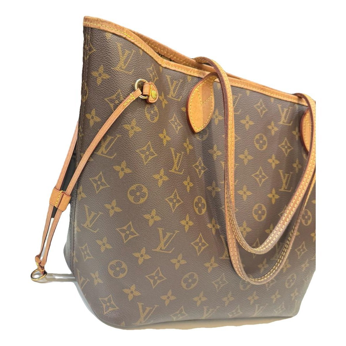 Neverfull leather tote