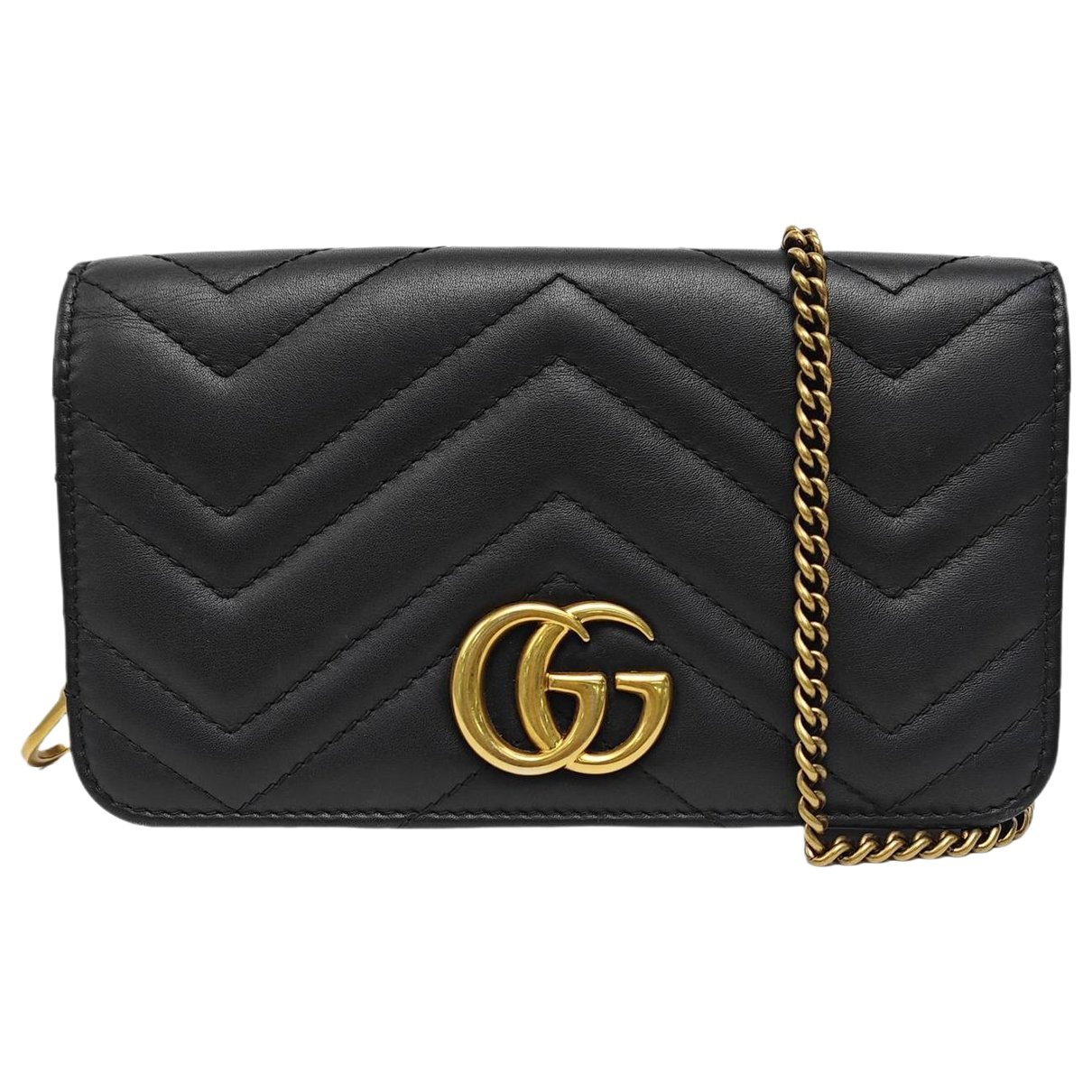 GG Marmont leather crossbody bag