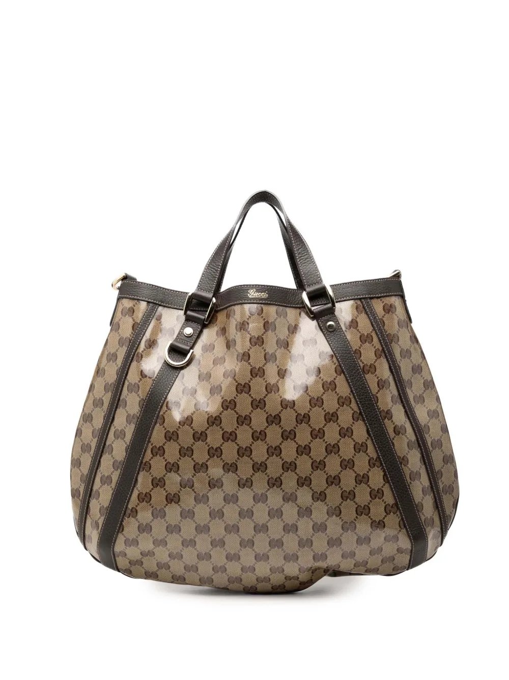 2016-2026 GG Crystal Abbey D Ring Convertible Tote satchel