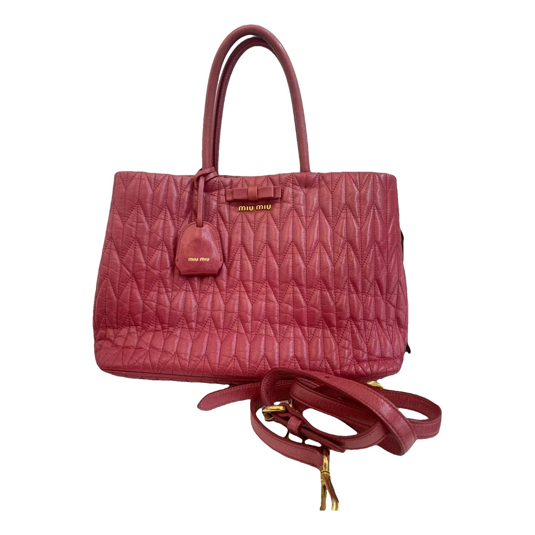 Leather handbag