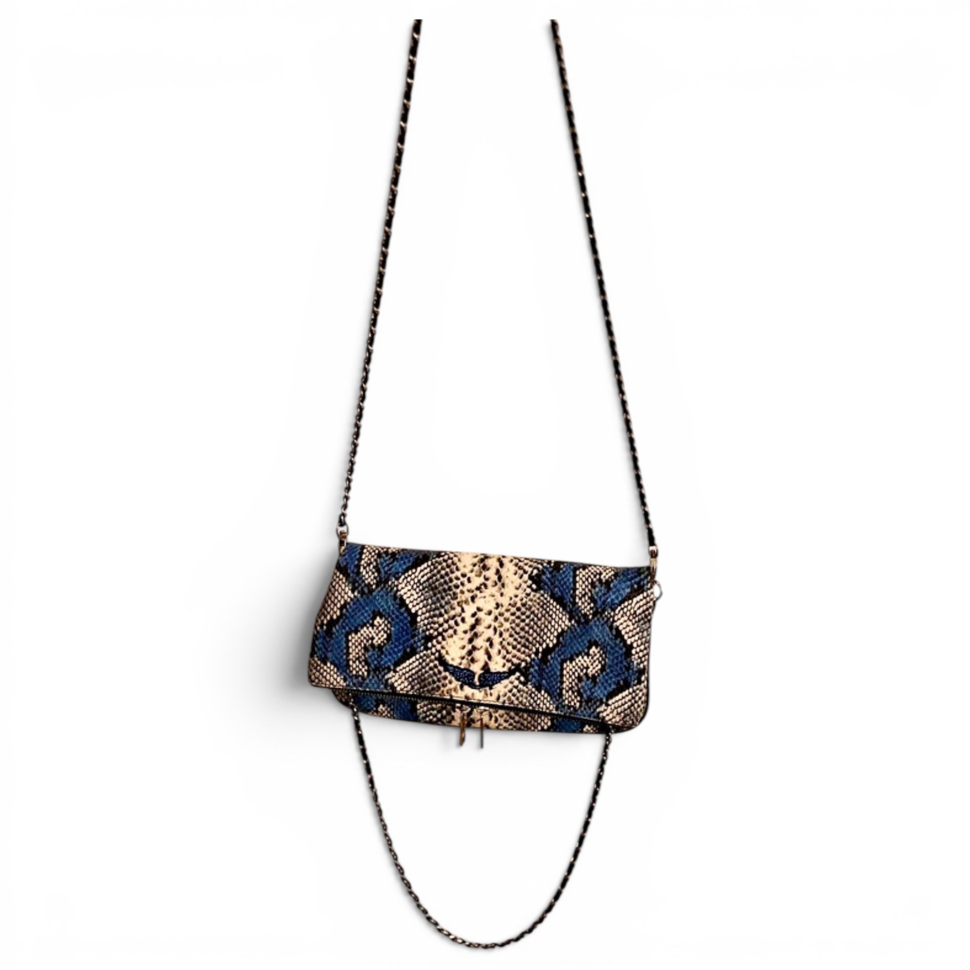 Rock leather crossbody bag