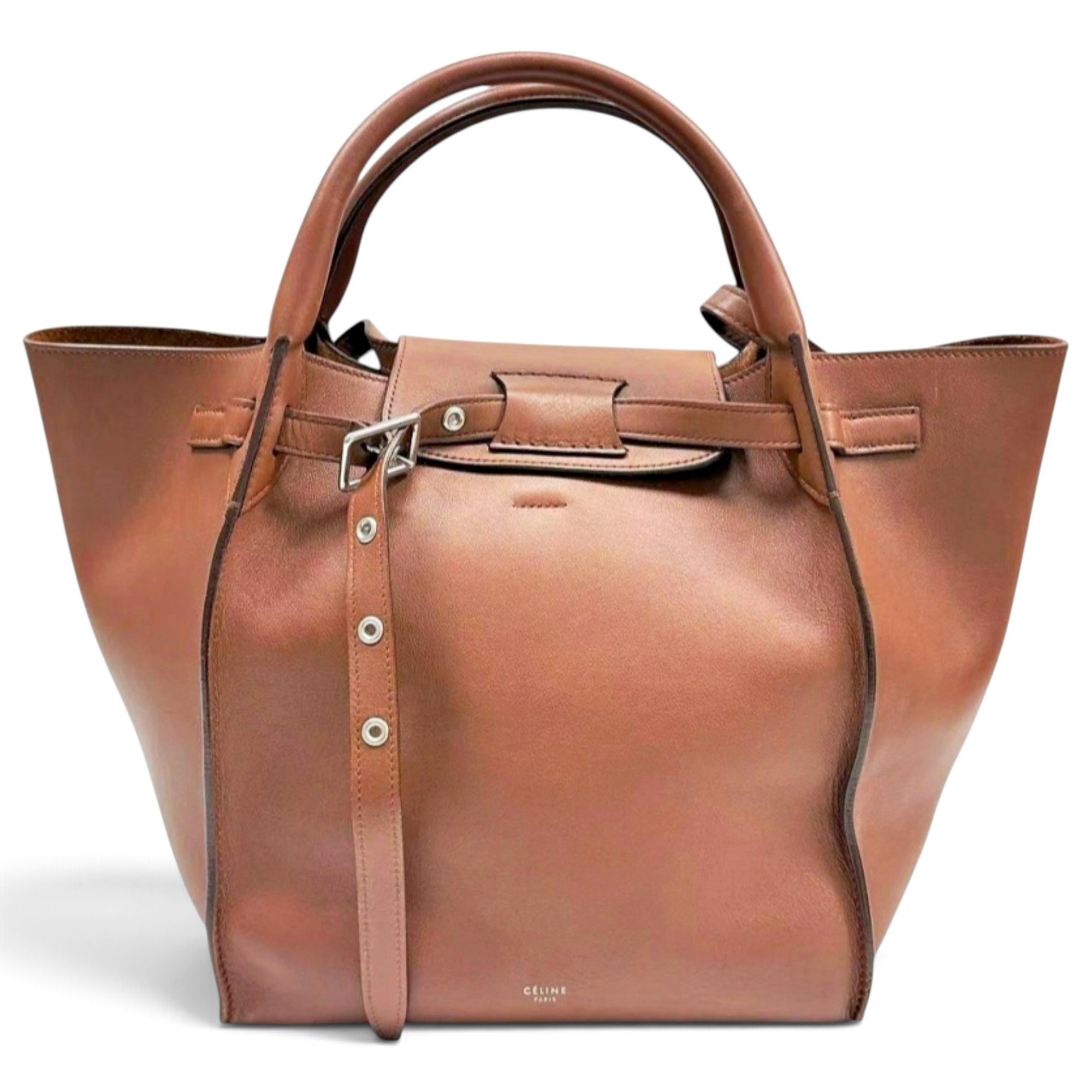 Big Bag leather handbag