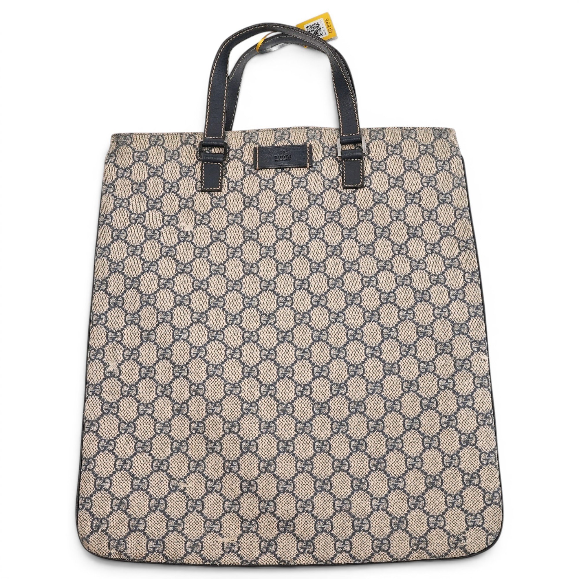 Patent leather handbag