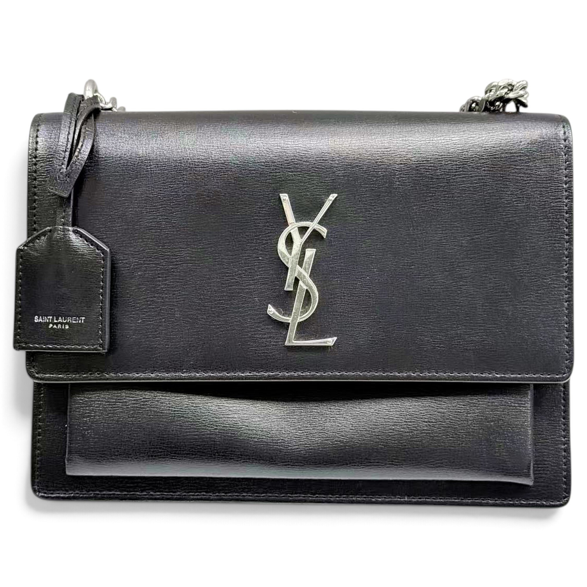 Sunset leather handbag
