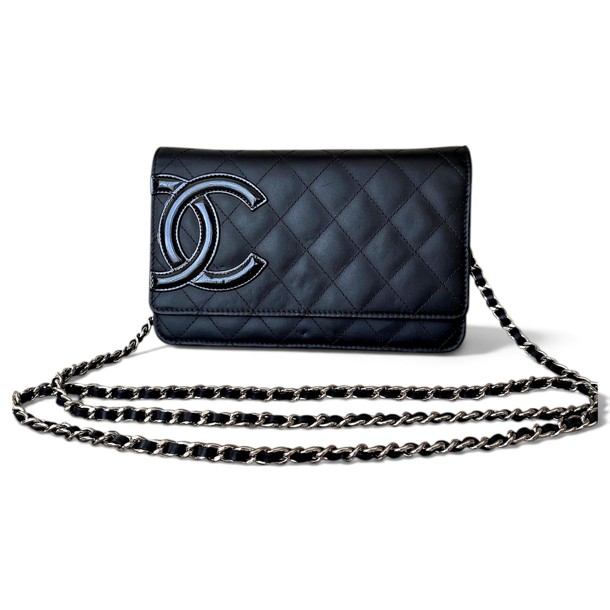 Wallet On Chain Cambon leather crossbody bag