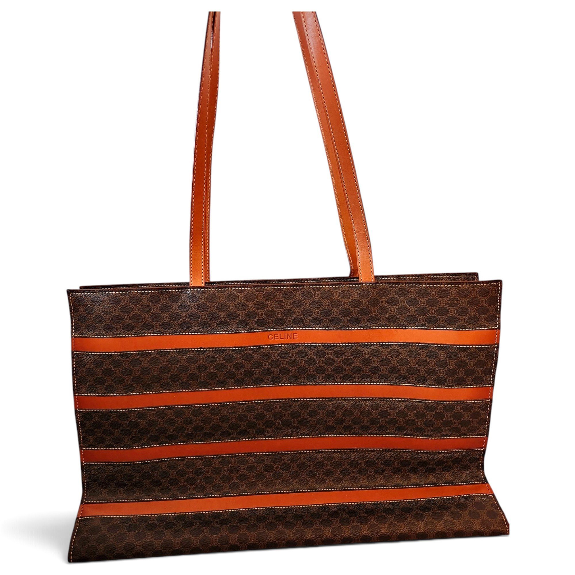 Leather tote