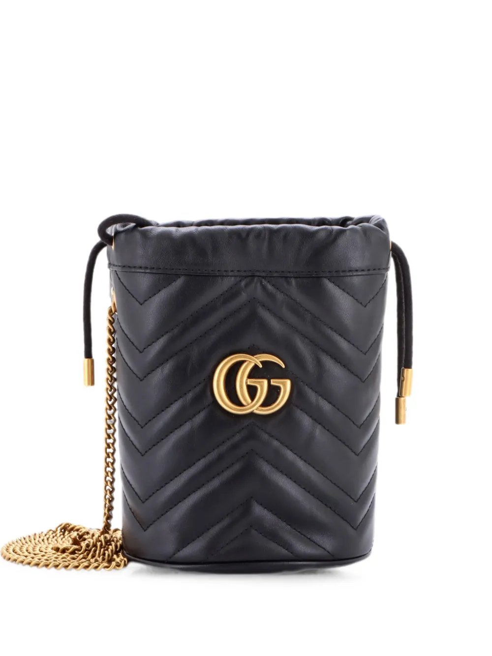GG Marmont Matelasse Leather Mini bucket bag