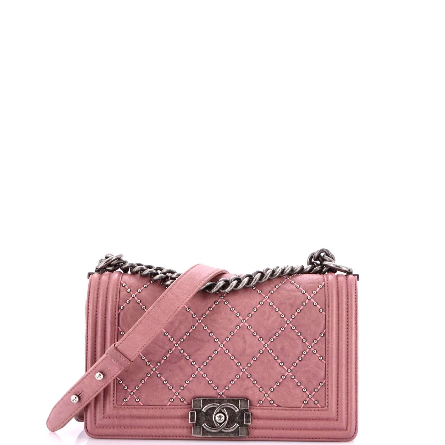 Boy leather handbag