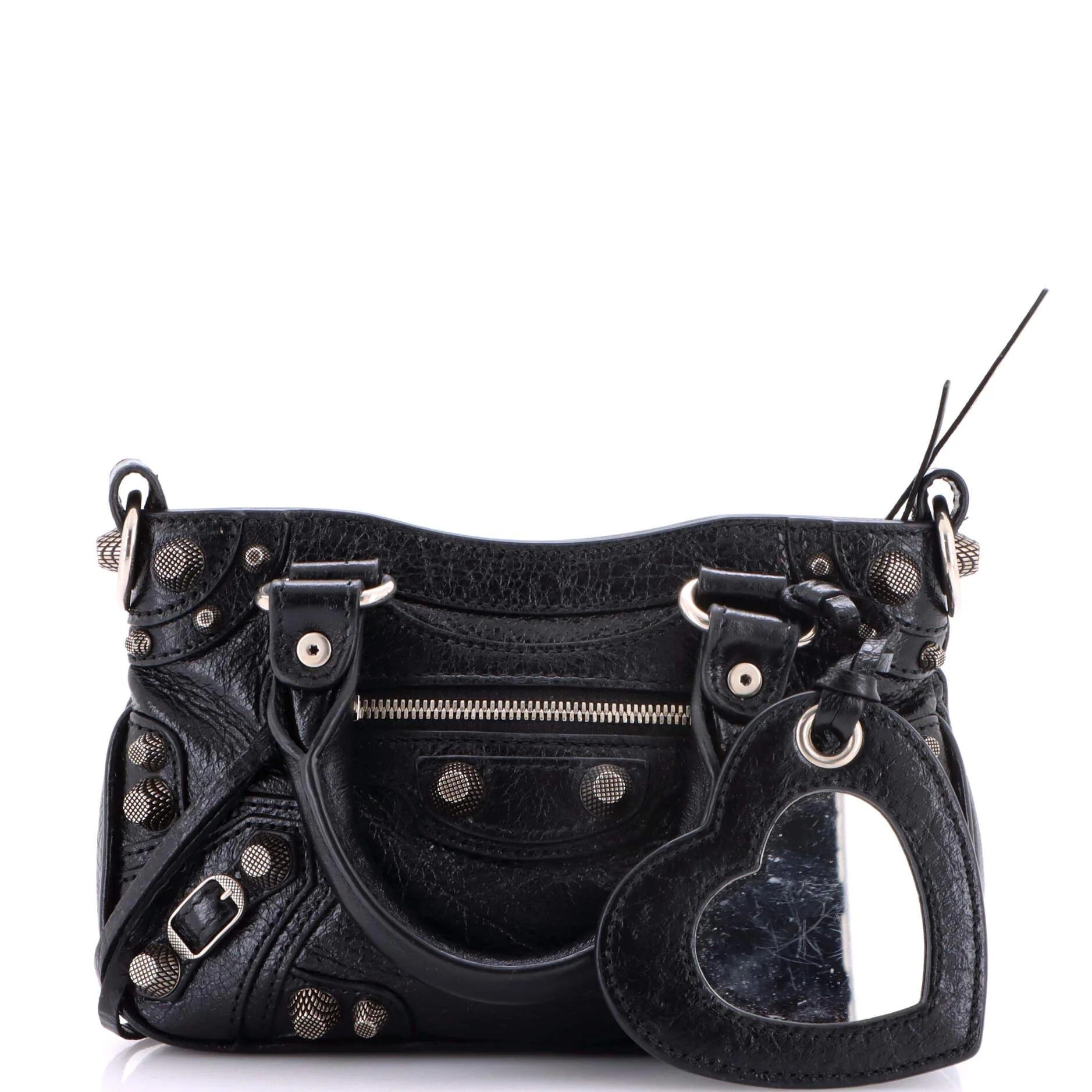 Leather crossbody bag