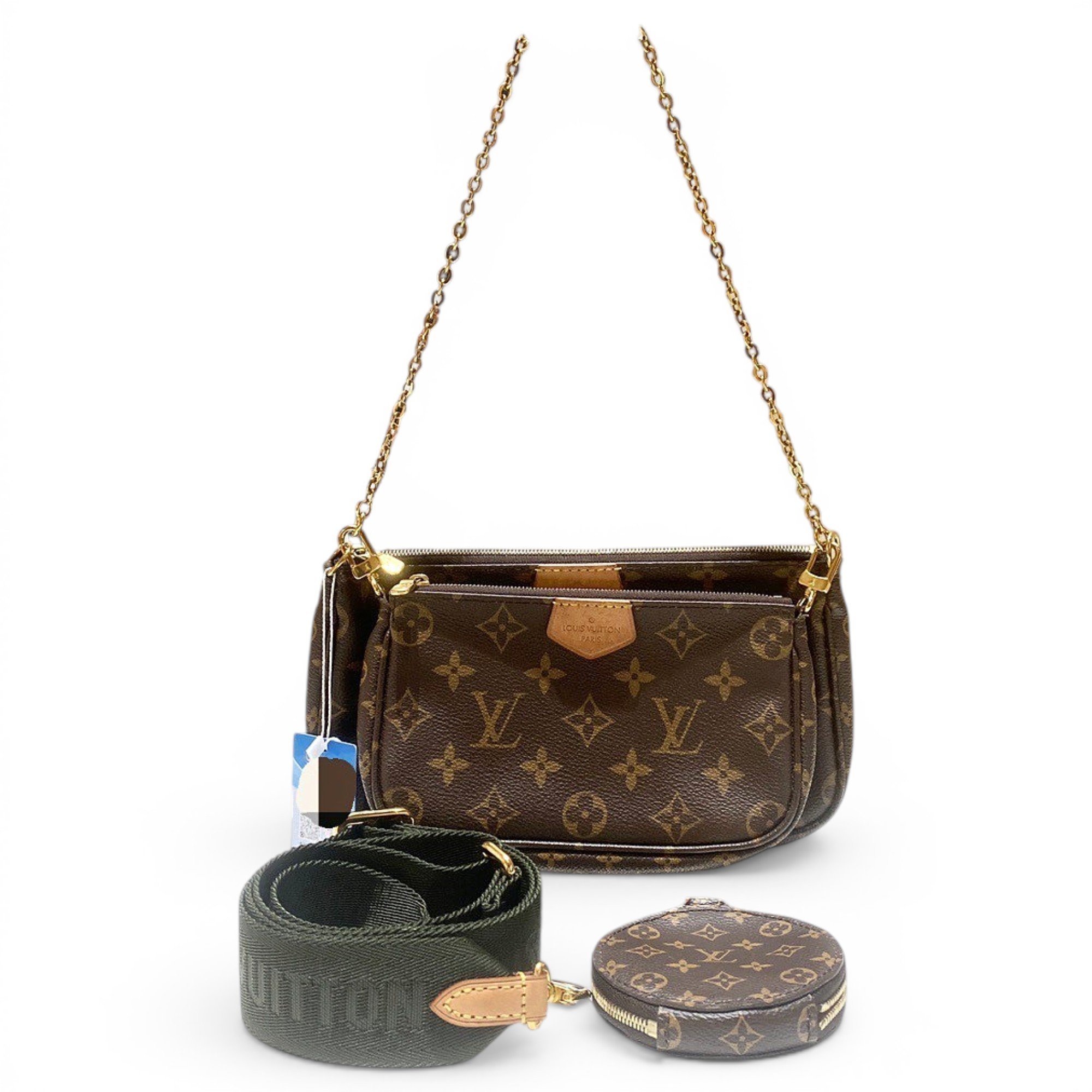 Multi Pochette Accessoires leather handbag