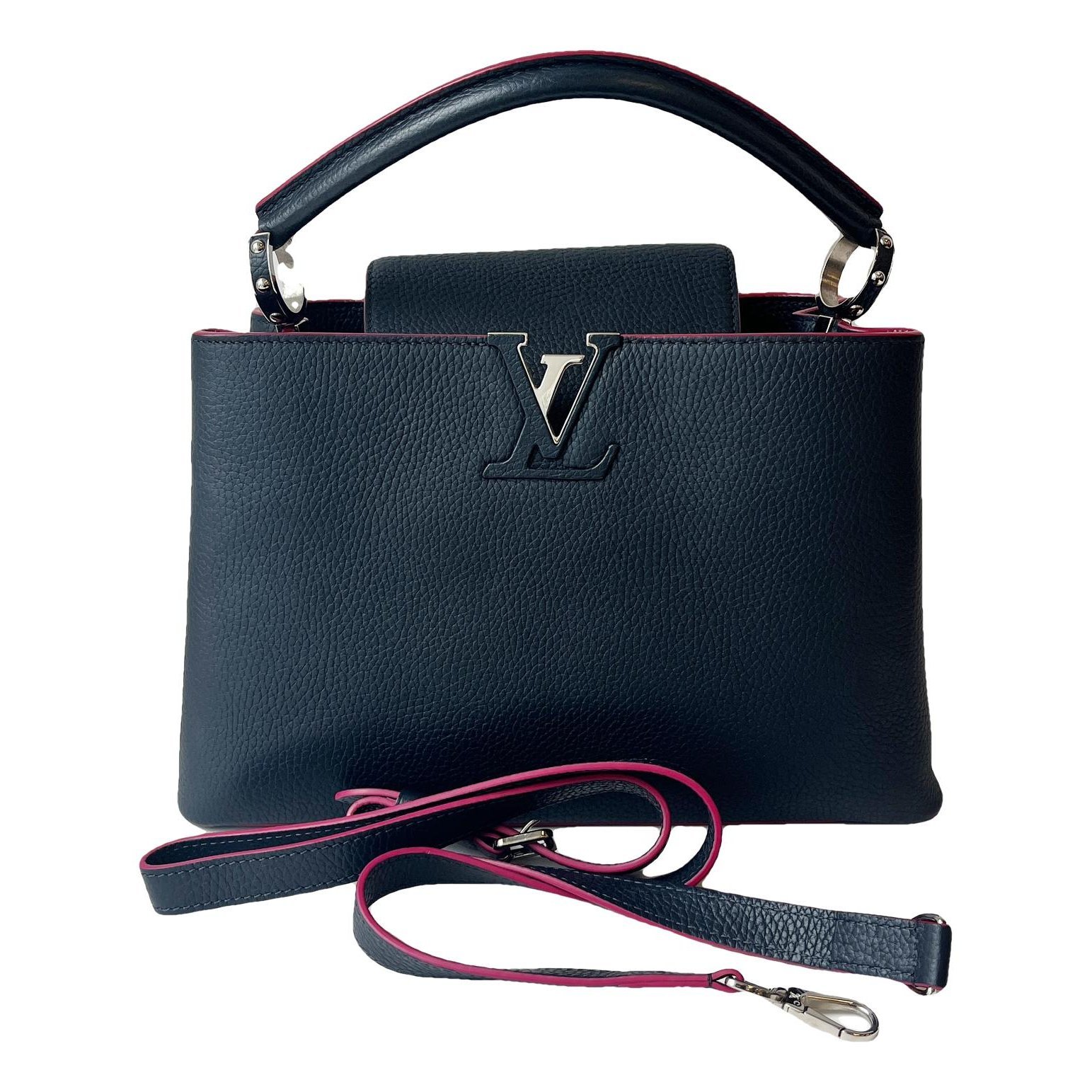 Capucines leather handbag