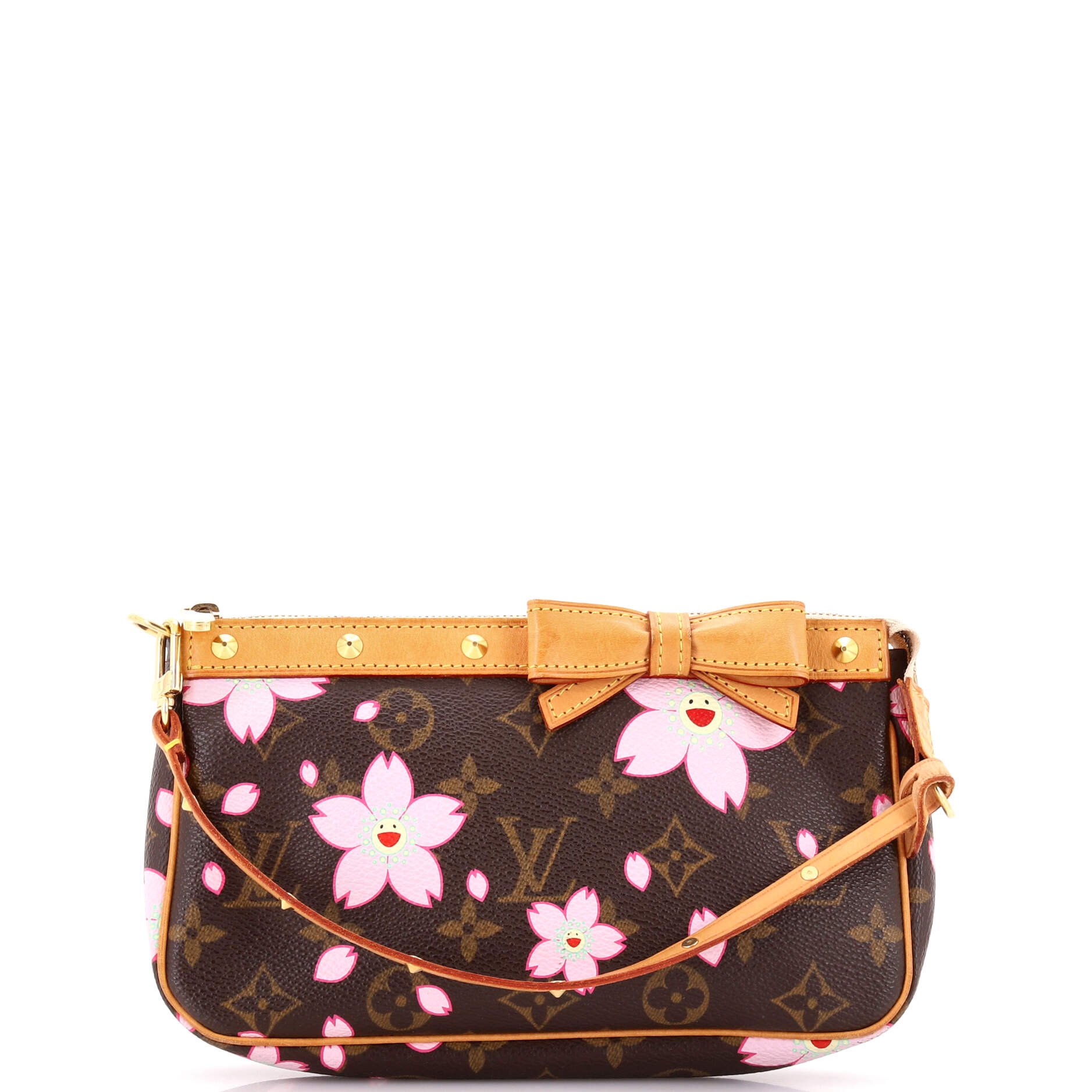 Louis Vuitton Pochette Accessoires Limited Edition Cherry Blossom Monogram