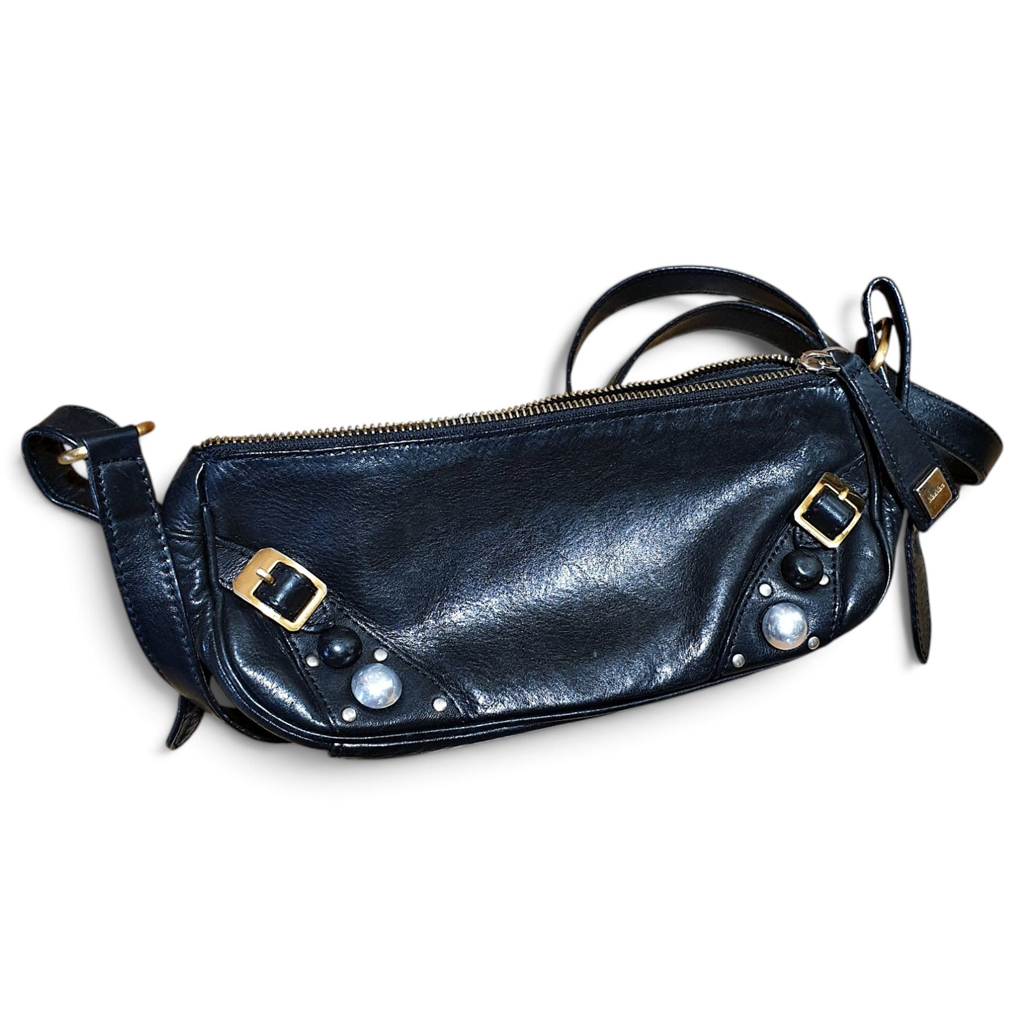 Leather mini bag