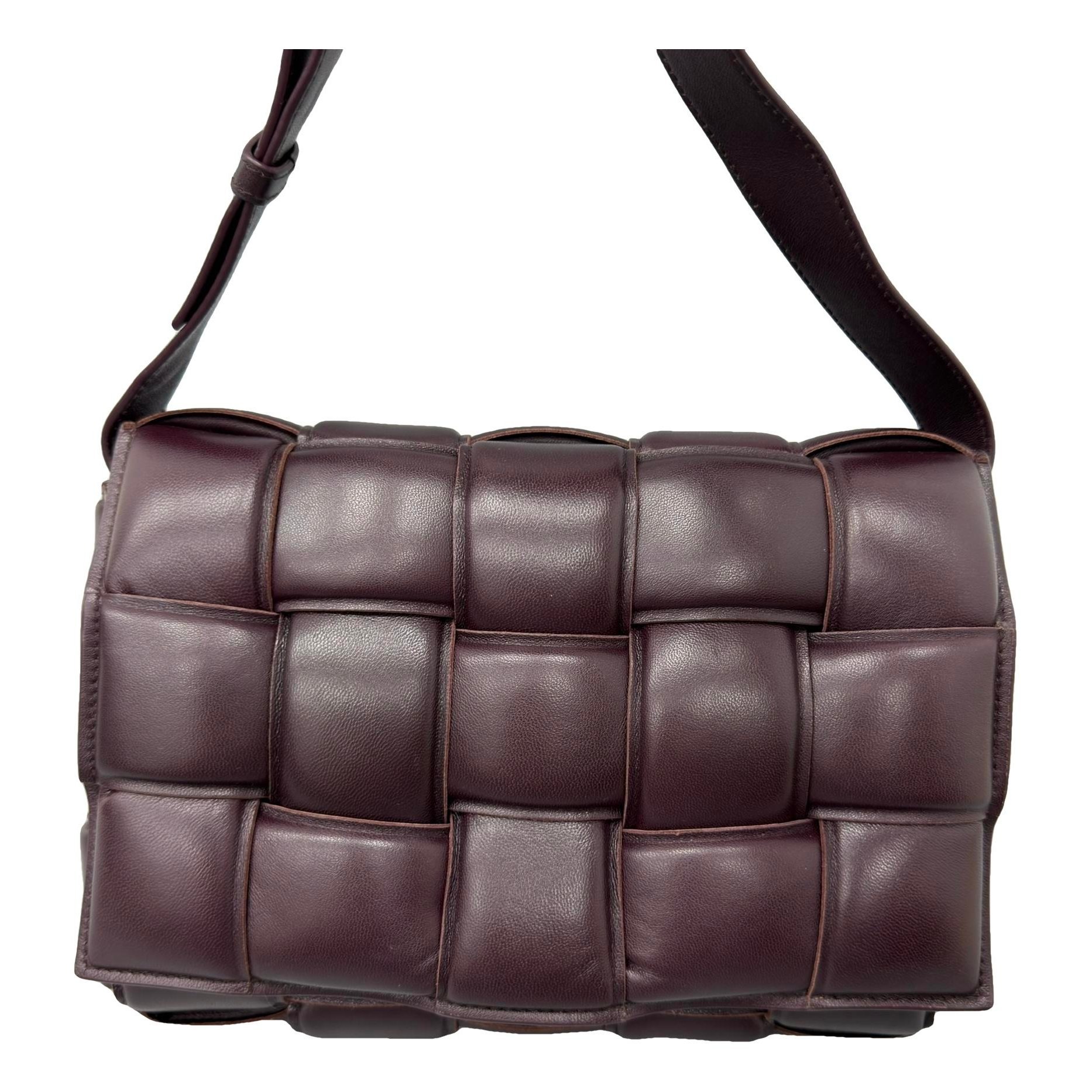 Cassette Padded leather handbag