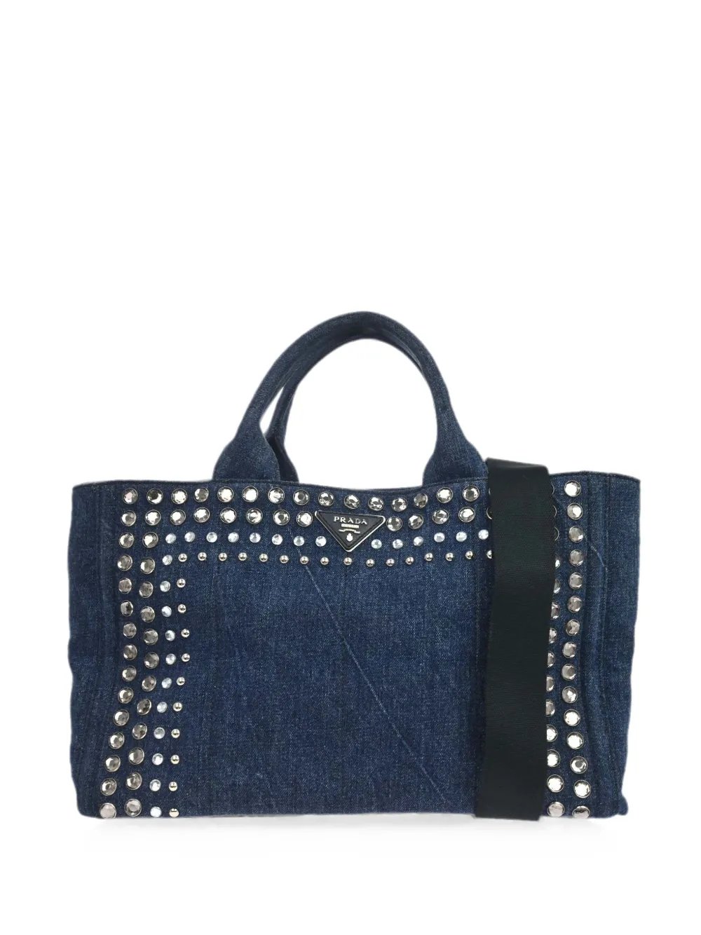2010-2020s Canapa studded-embellished tote bag