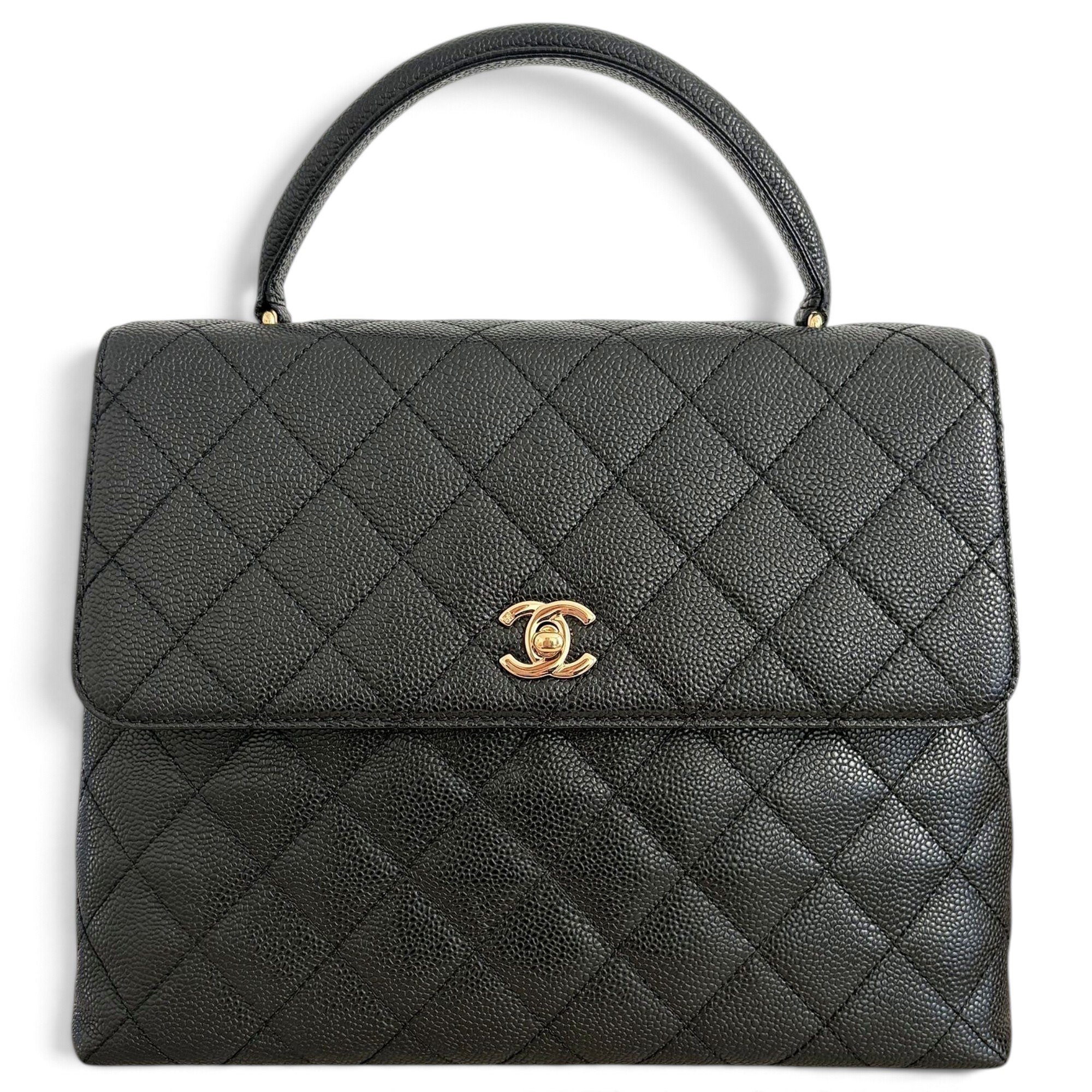 Coco Handle leather handbag