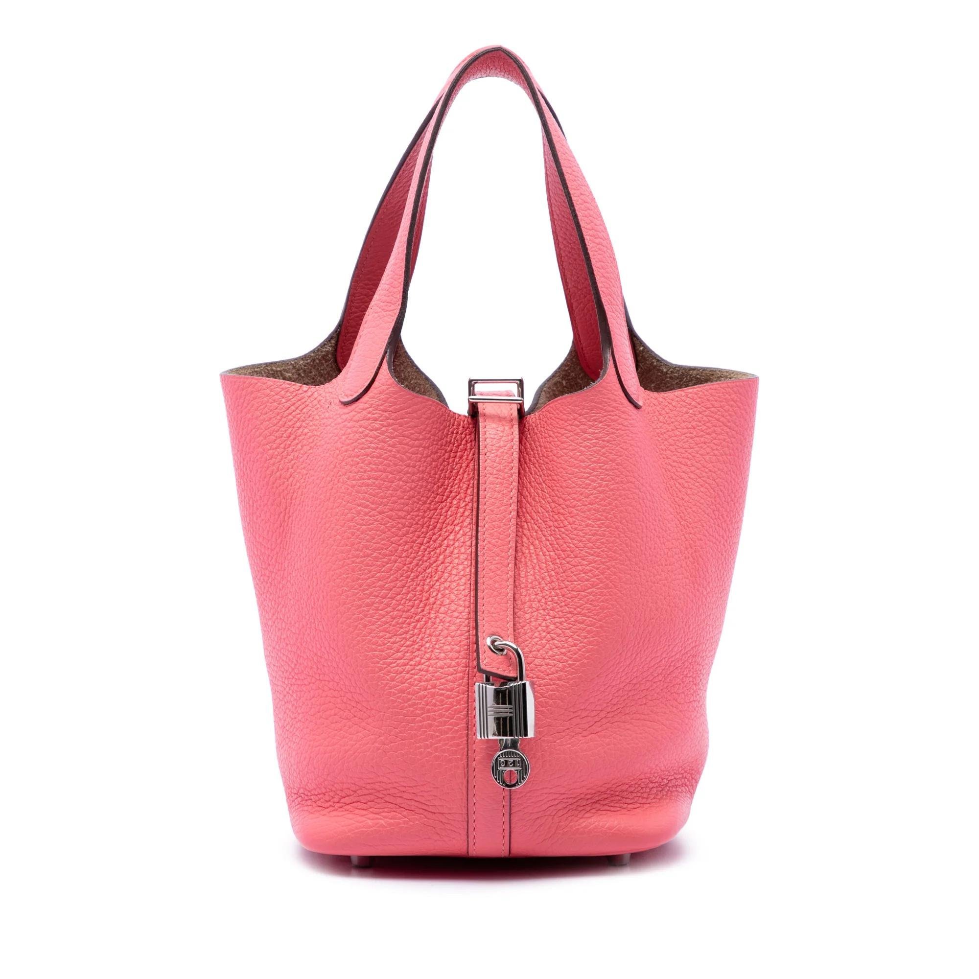 Picotin pony-style calfskin handbag
