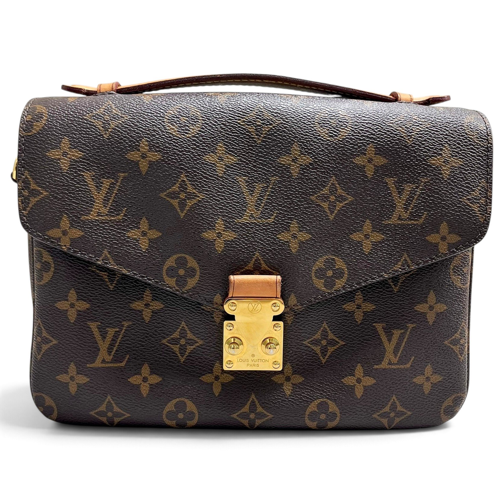 Metis leather handbag