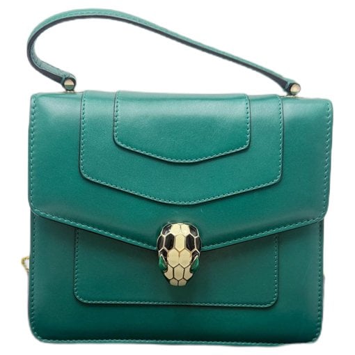 Serpenti pony-style calfskin crossbody bag