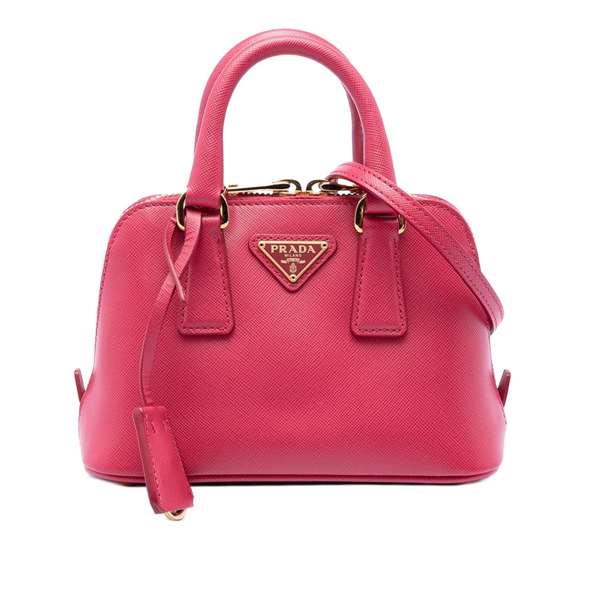 Promenade leather satchel