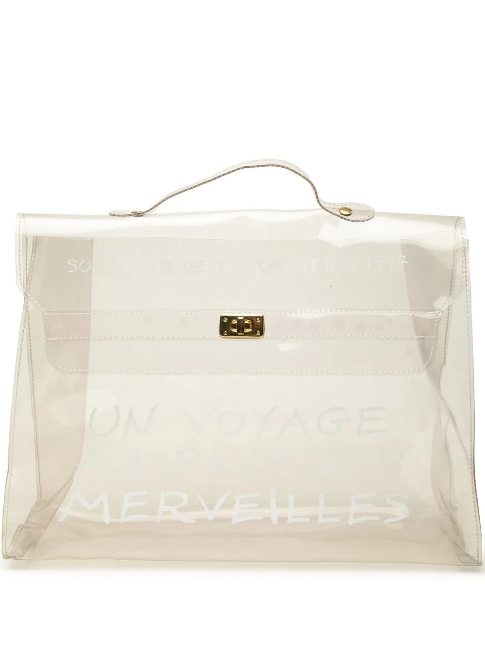 1997-2010 Vinyl Souvenir De L Exposition Kelly handbag