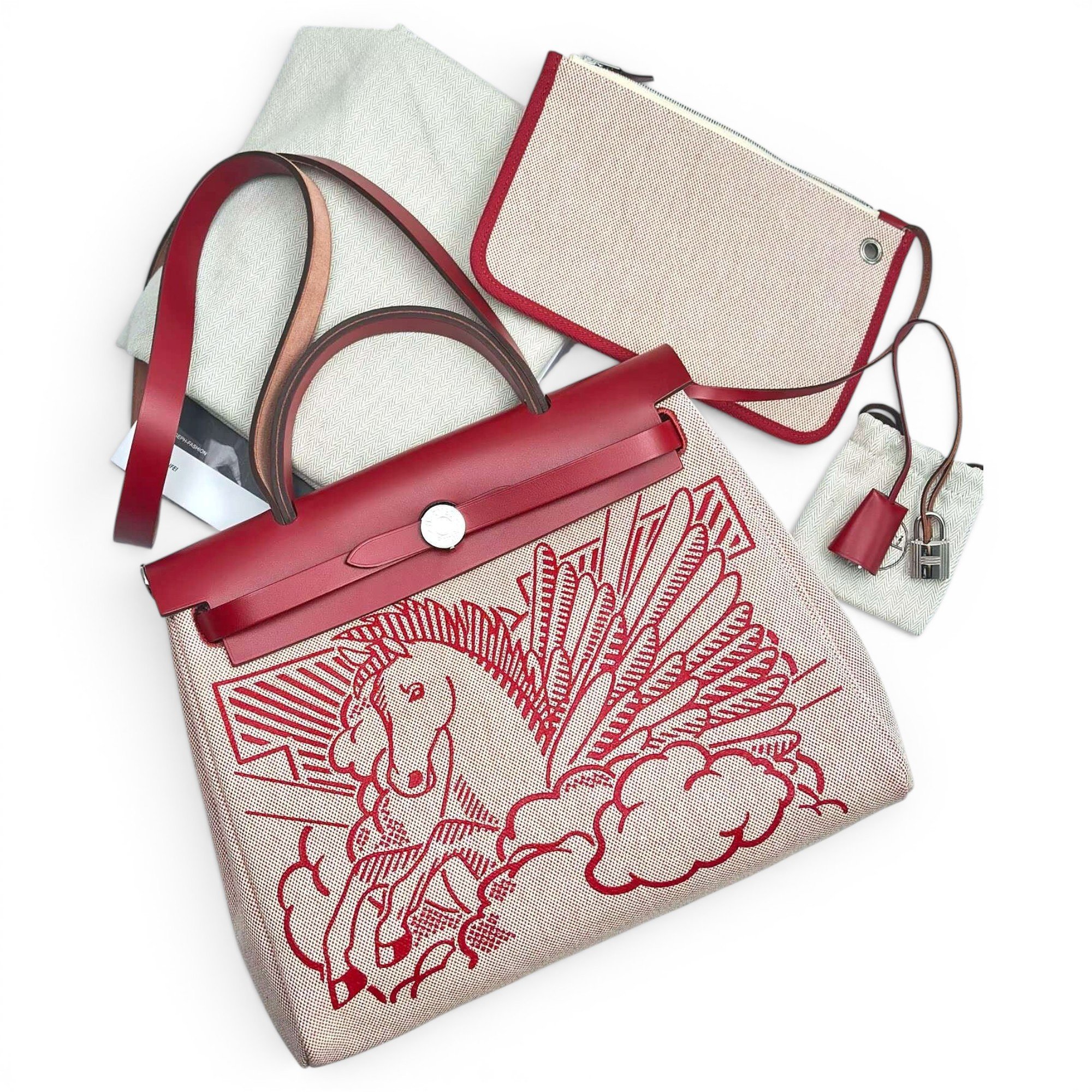 Hermes Herbag Handbag 6140