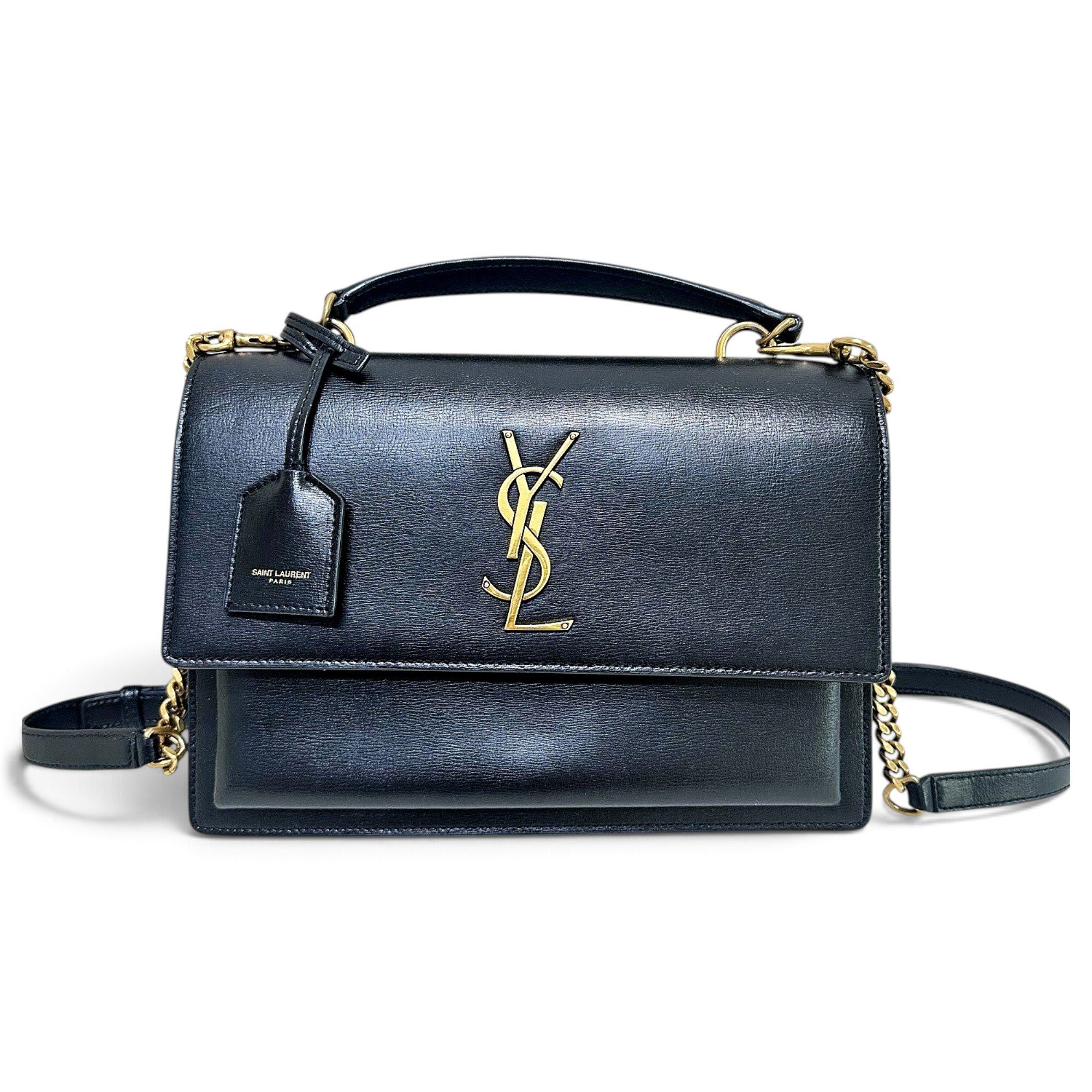 Sunset leather handbag
