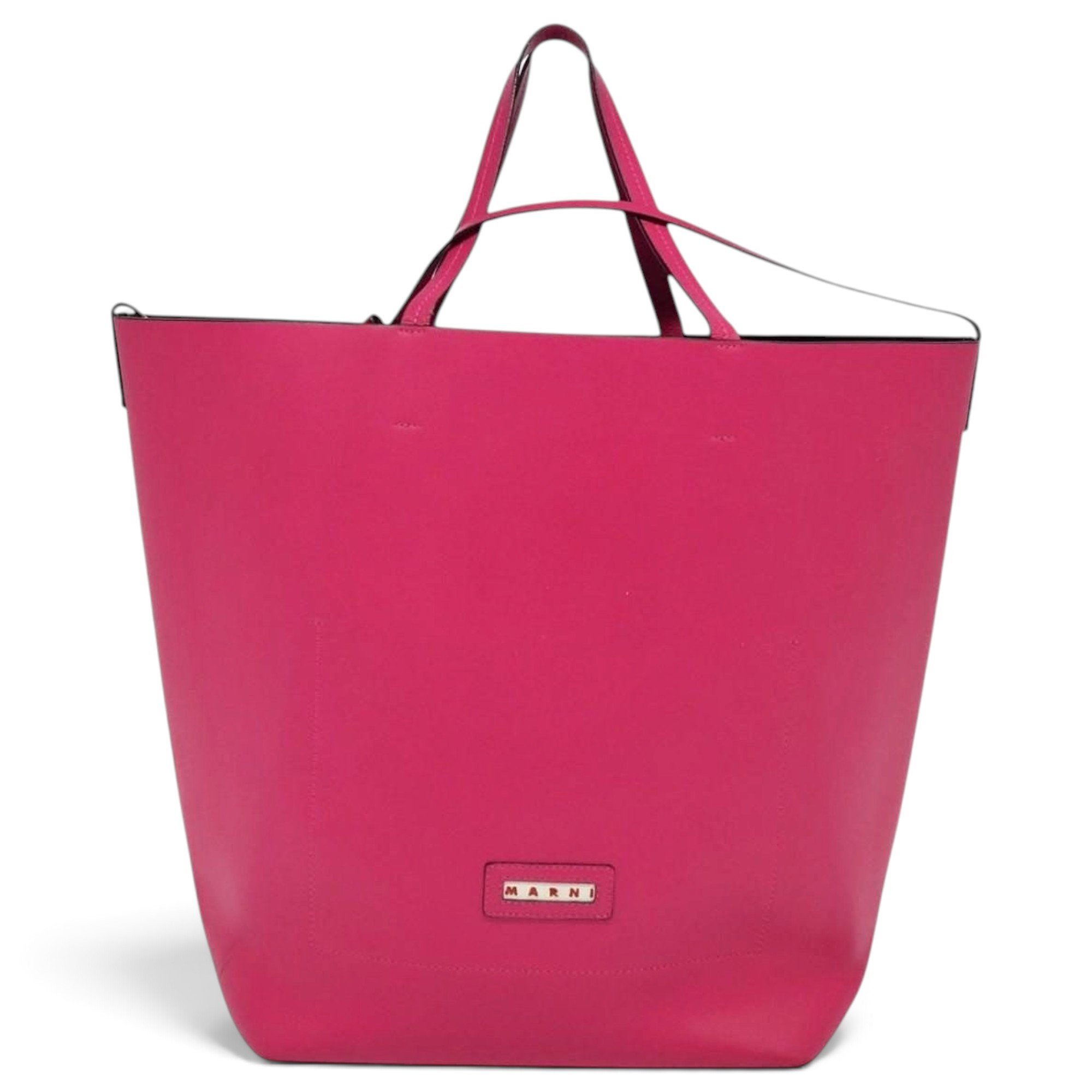 Leather tote
