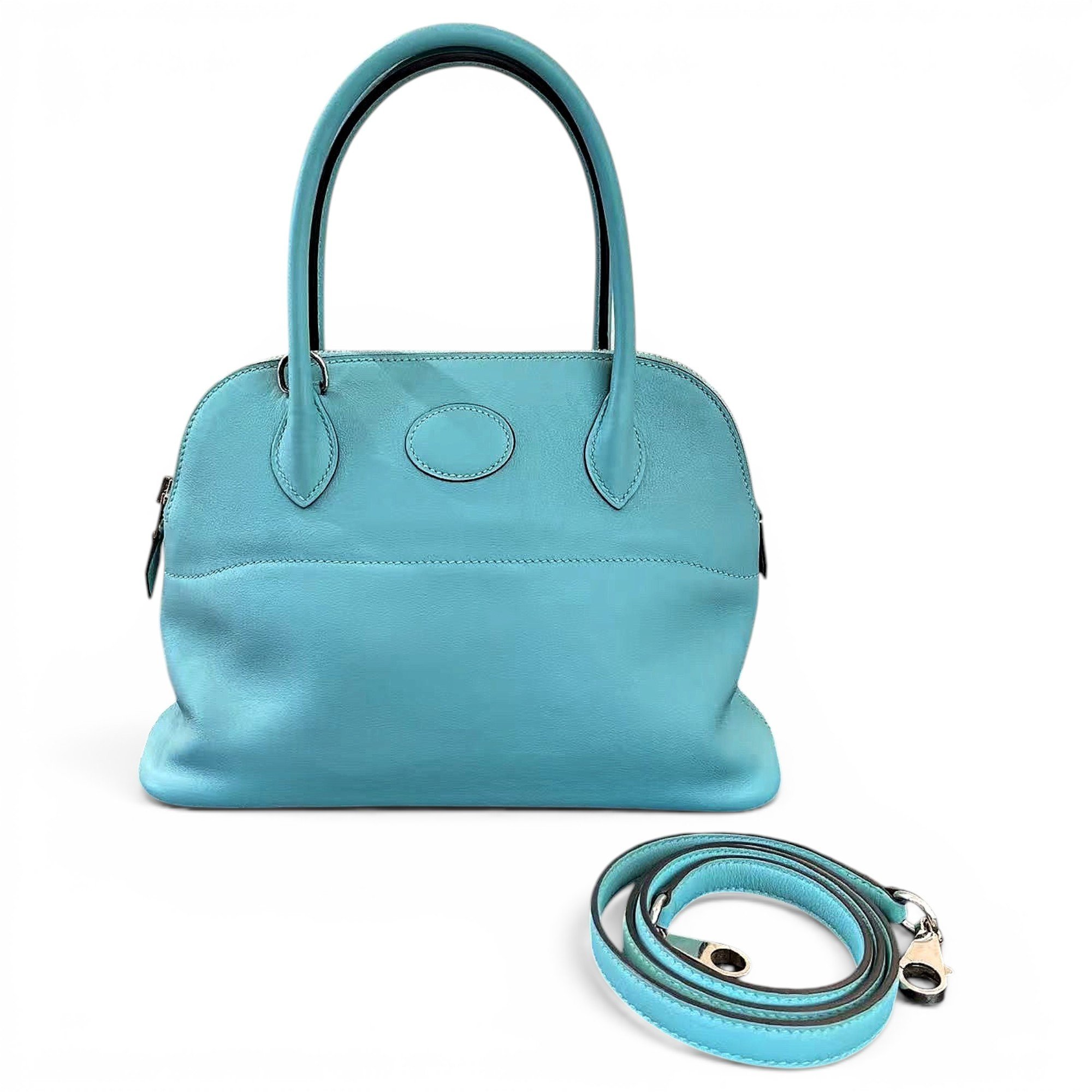 Bolide leather handbag