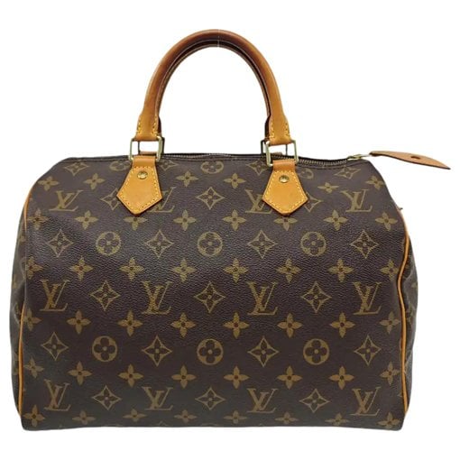 Nano Speedy / Mini HL leather handbag