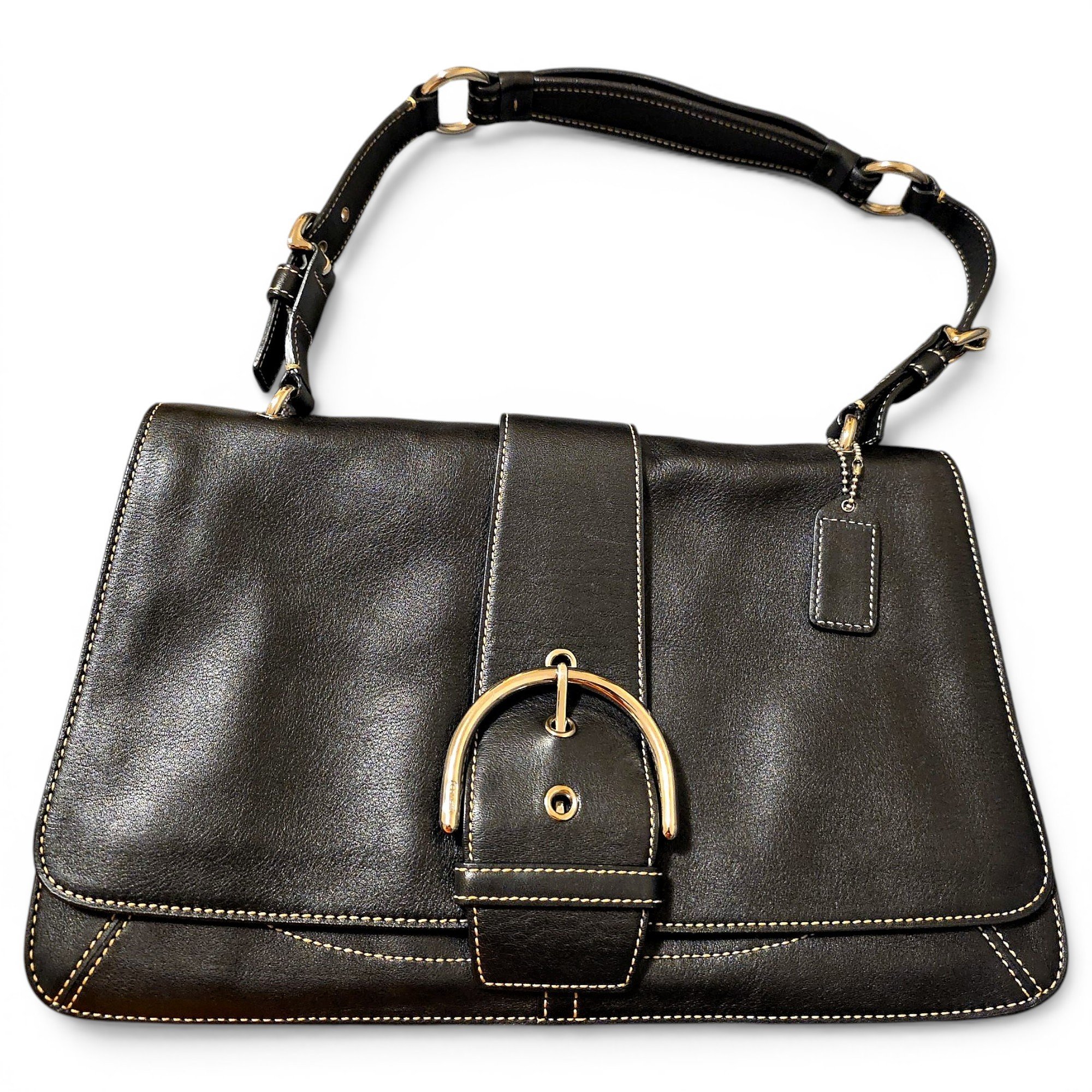 Leather handbag
