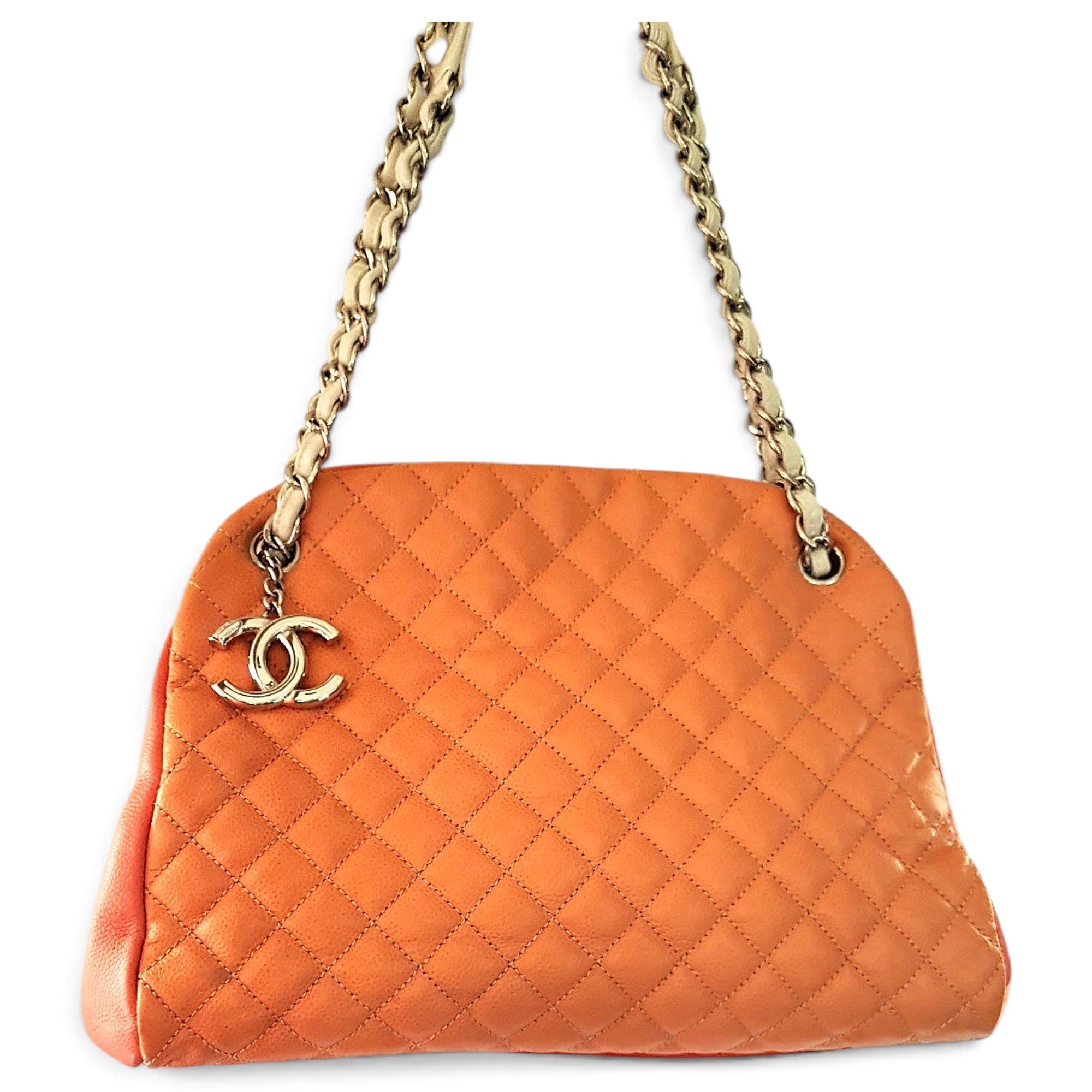 Mademoiselle leather crossbody bag
