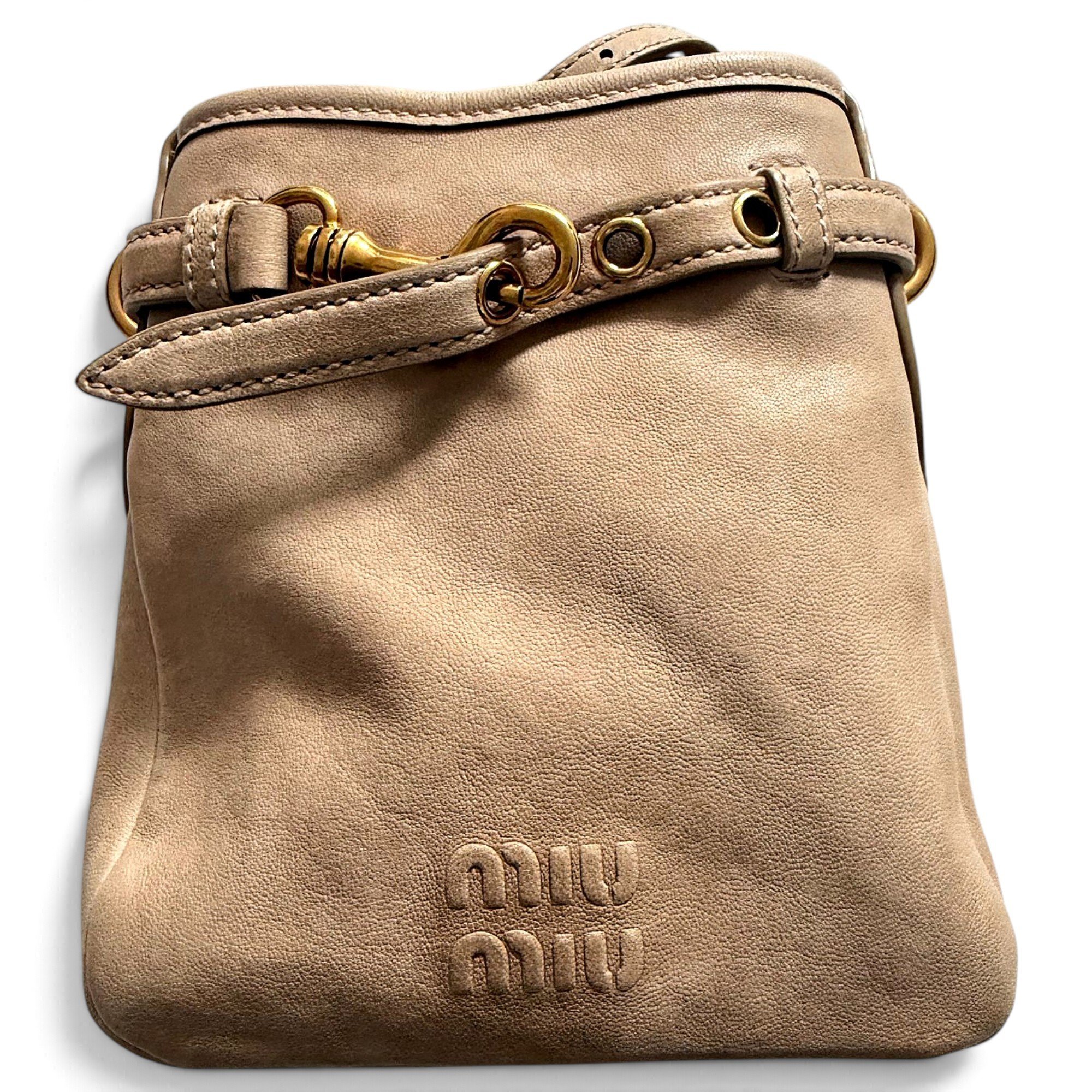 Leather crossbody bag