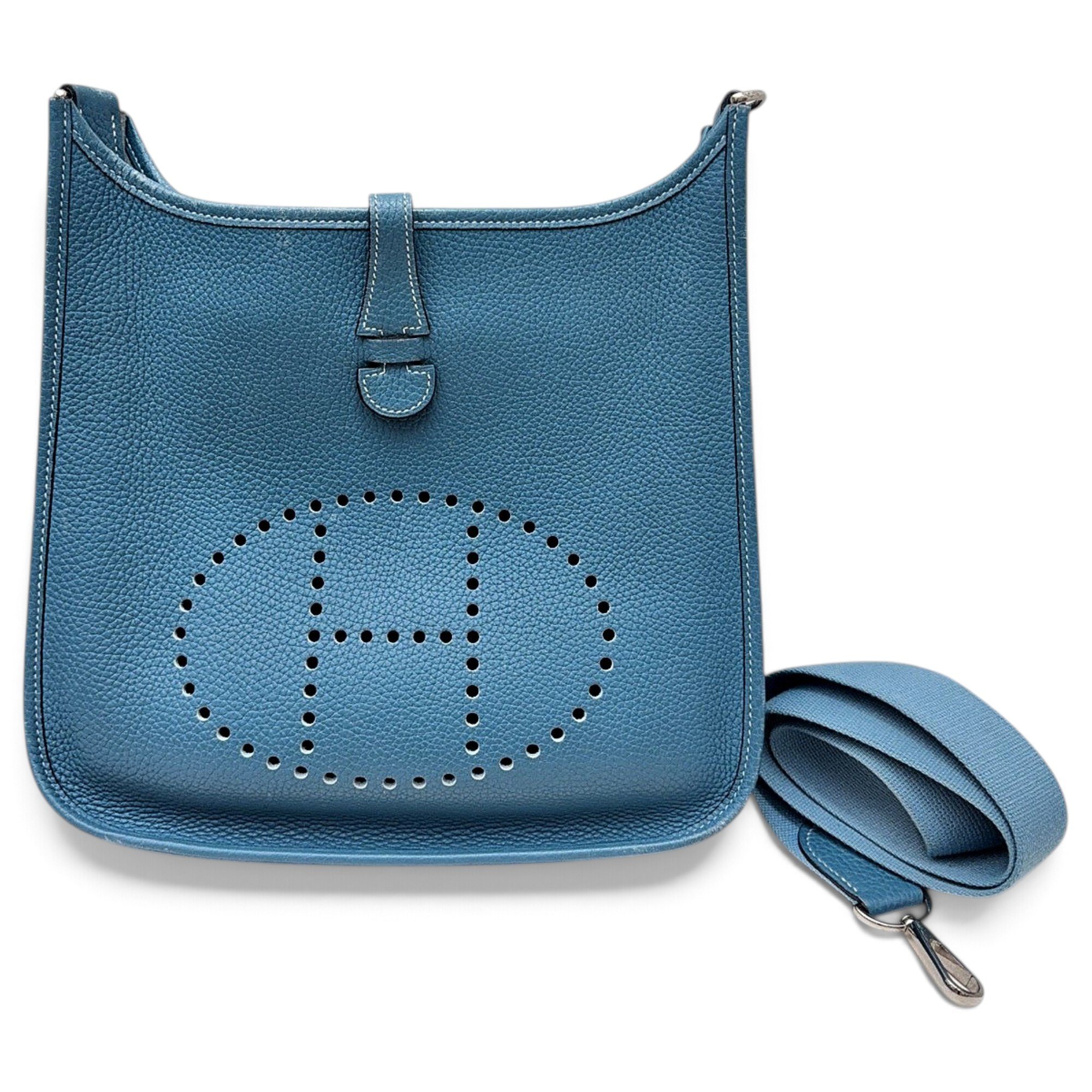 Evelyne leather handbag