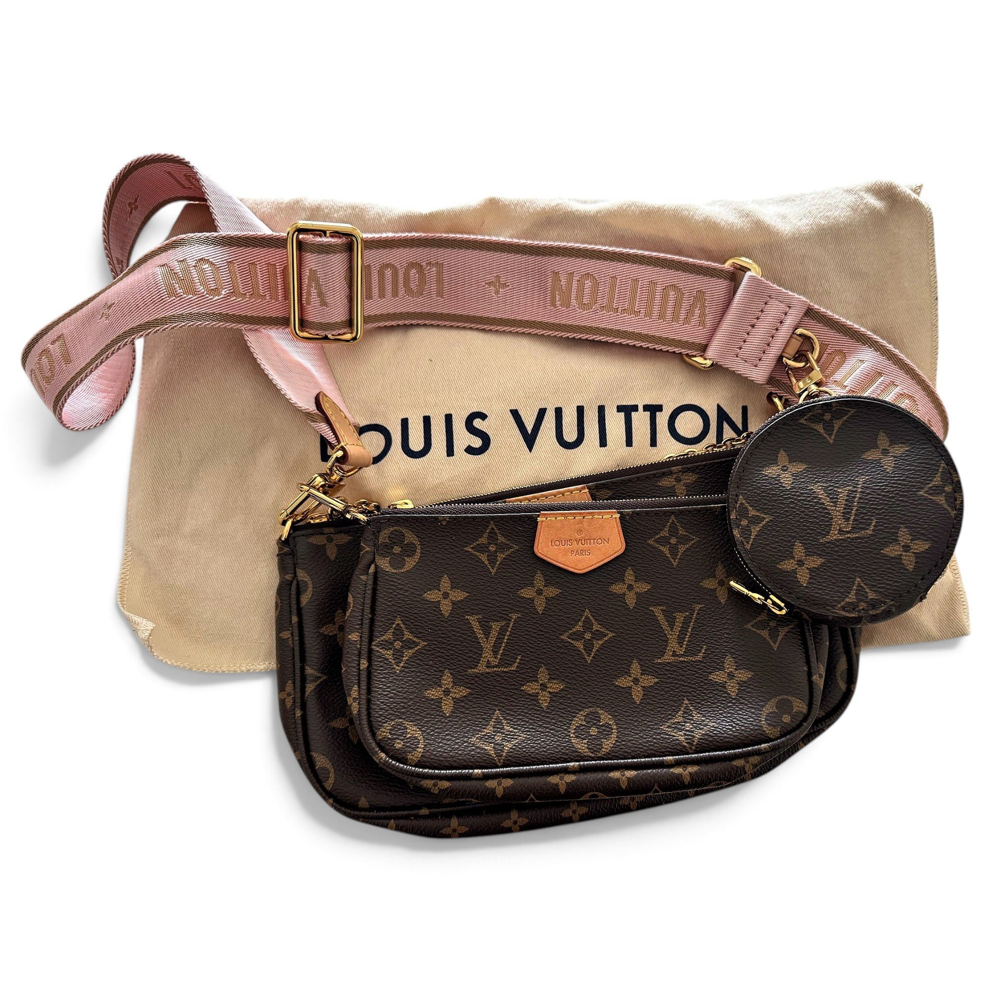 Multi Pochette Accessoires leather crossbody bag