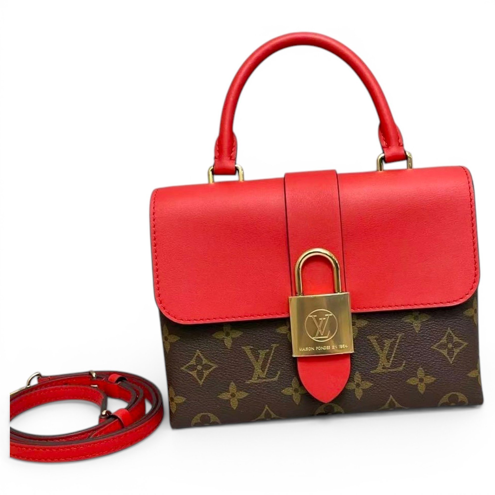 Locky BB leather handbag