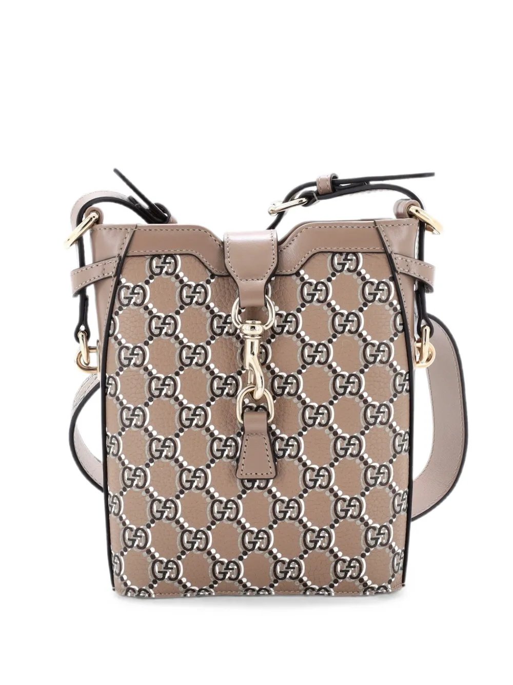 Bucket GG Shadow Leather Mini shoulder bag