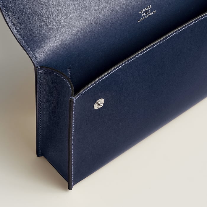 Bleu Abysse Hermèsnap Wallet