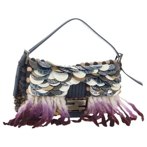 Mamma Baguette wool handbag
