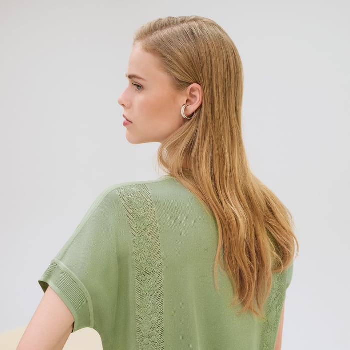 Vert Tendre "Brides De Gala En Fleurs" Twillaine Tunic Dress