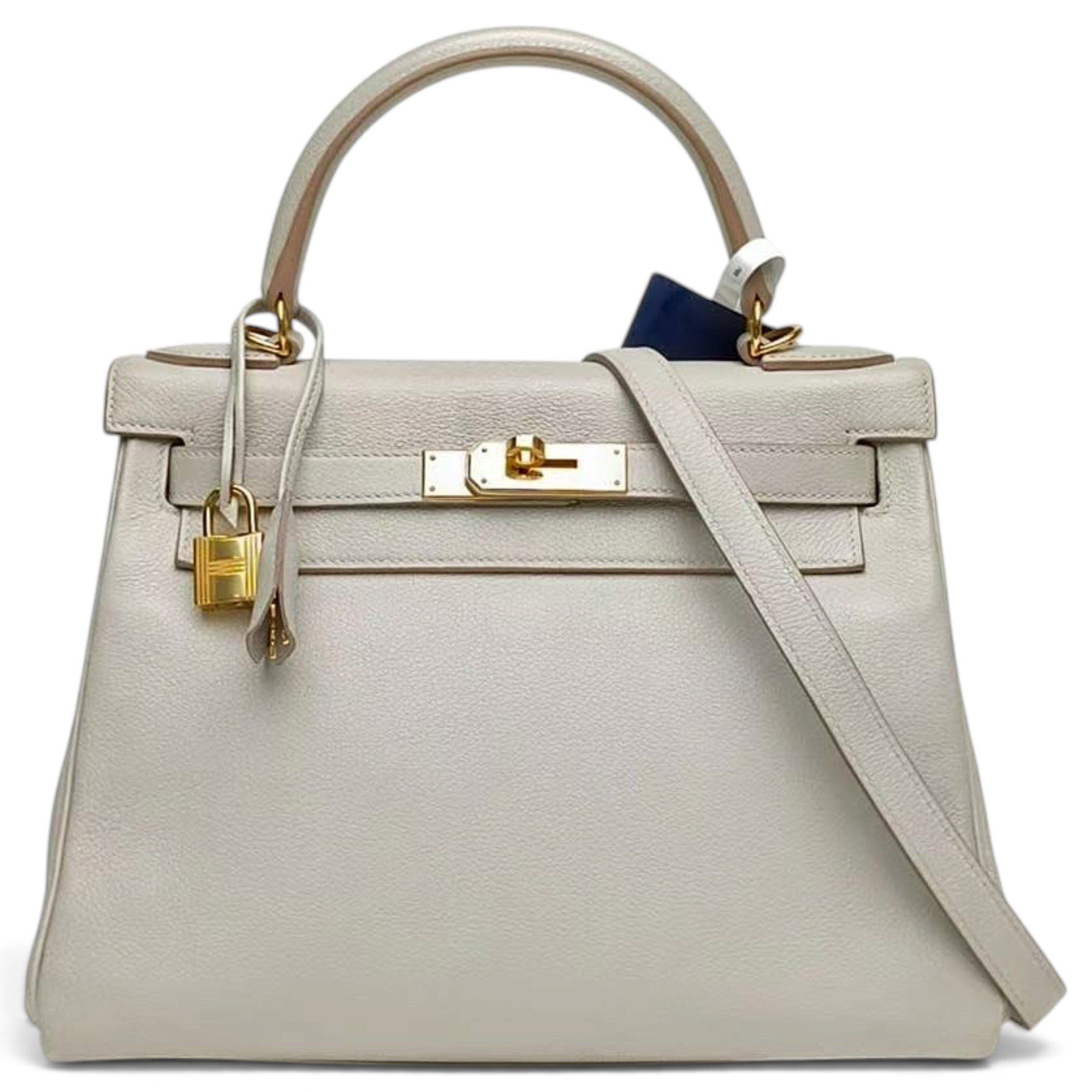 Kelly 28 leather handbag