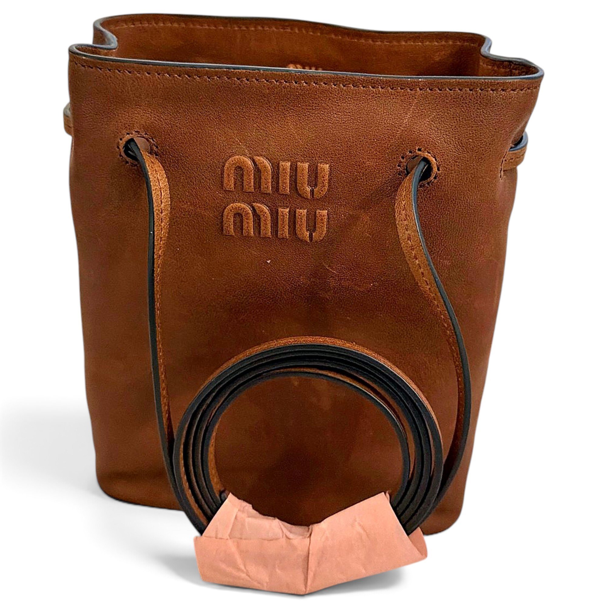 Leather crossbody bag
