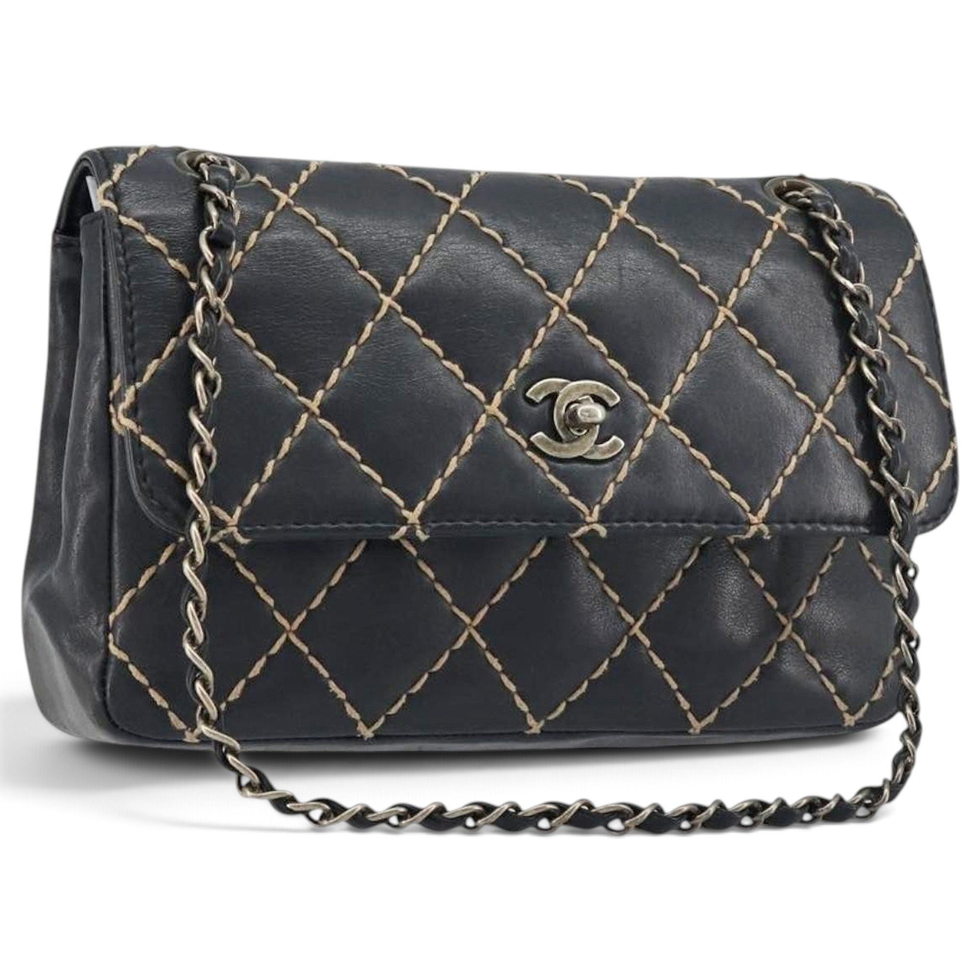 Wild Stitch leather handbag