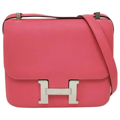 Constance leather crossbody bag