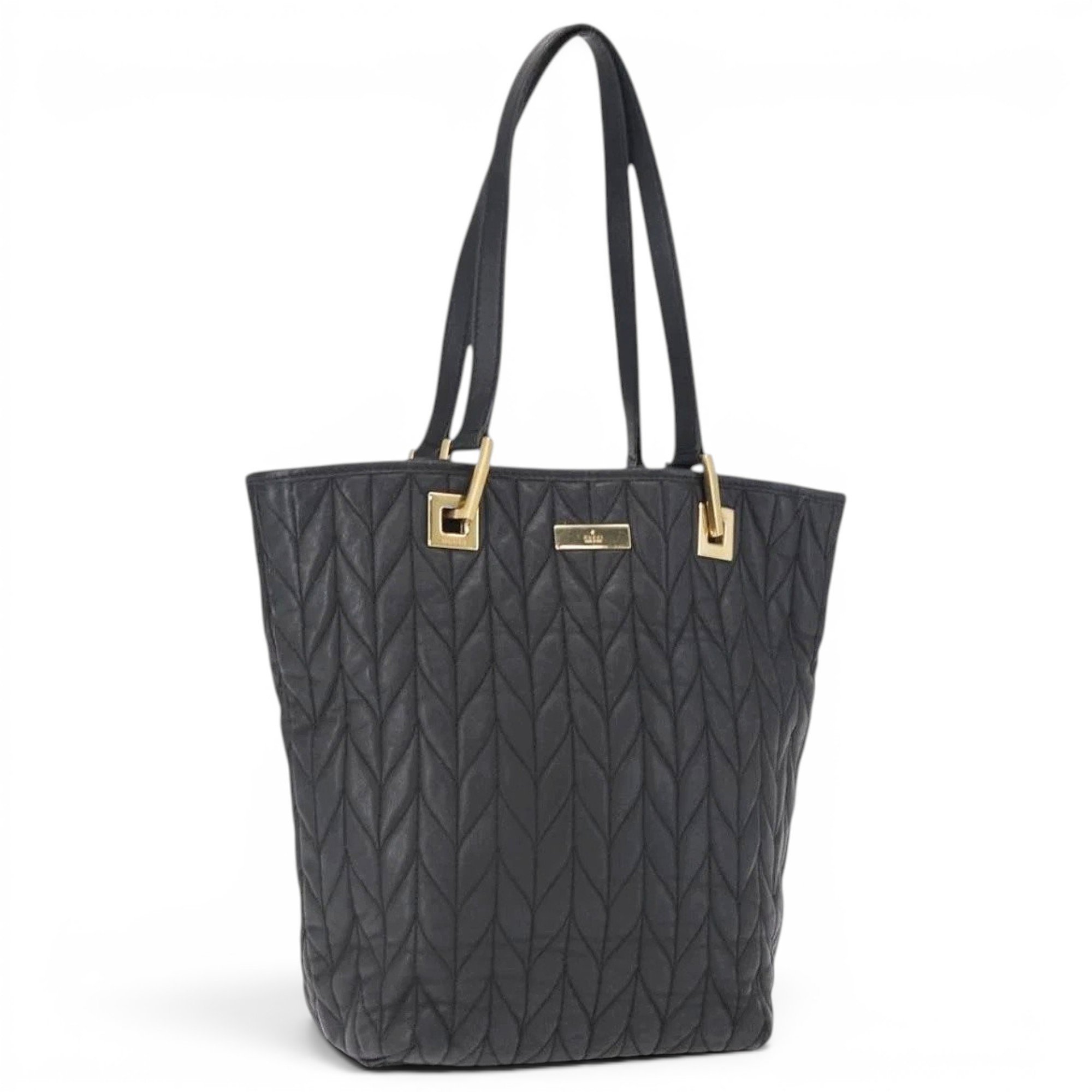 Leather tote