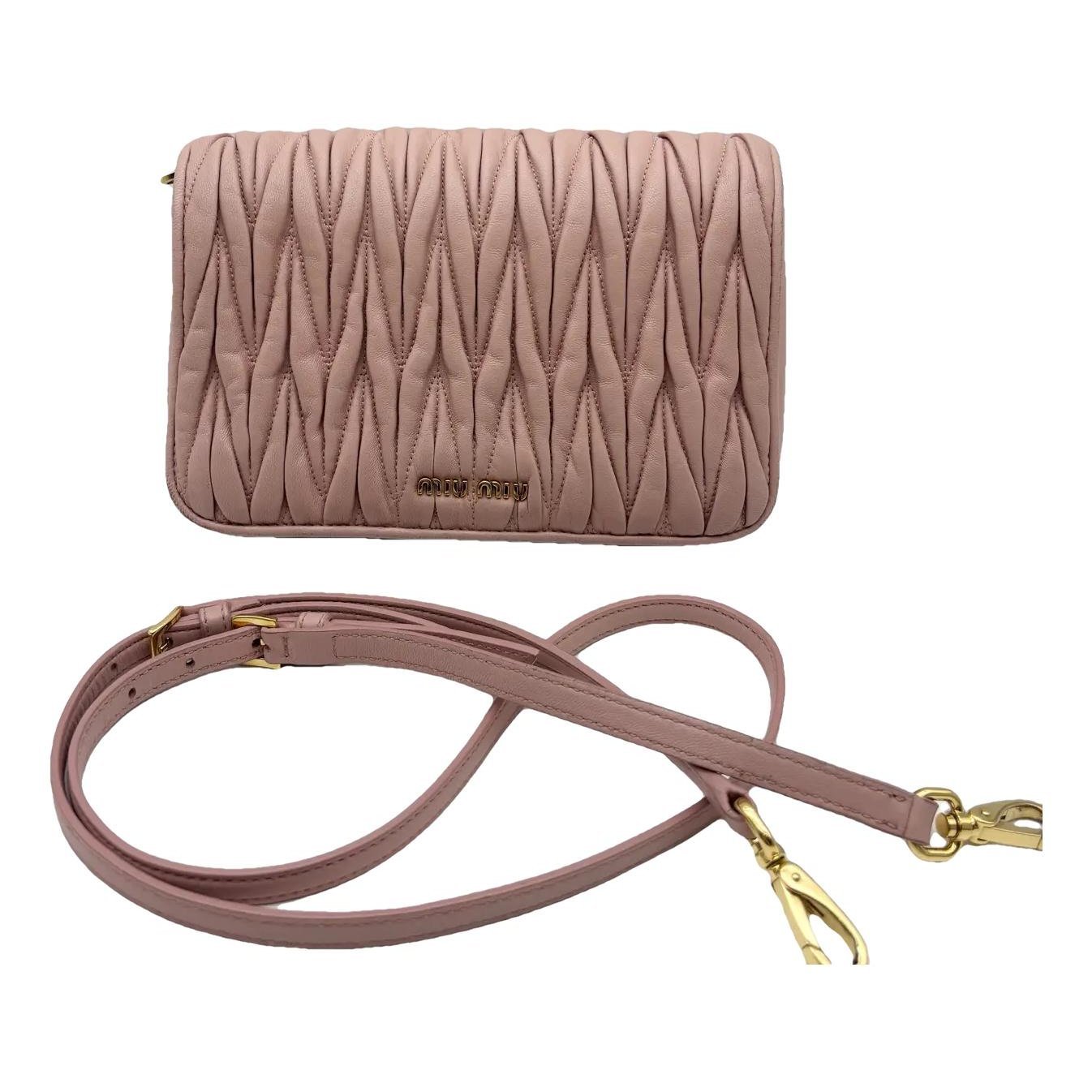 Leather crossbody bag